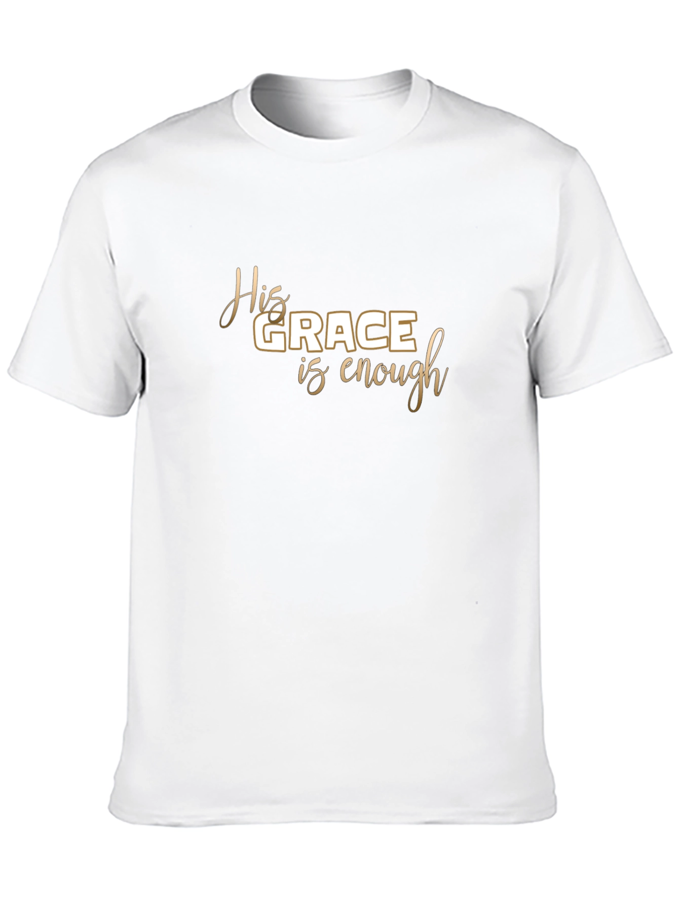 His Grace is Enough - Christian T-Shirt