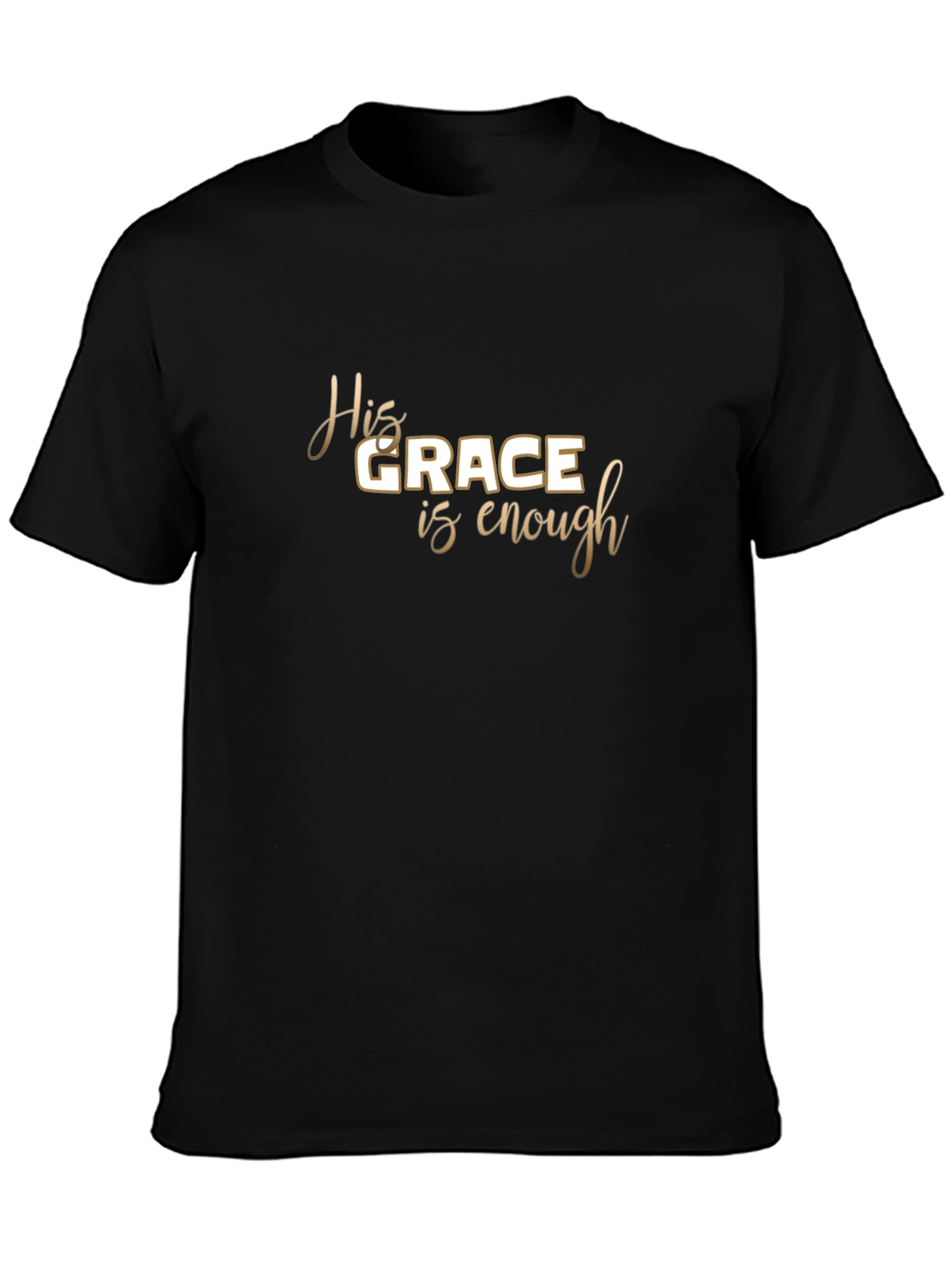 His Grace is Enough - Christian T-Shirt