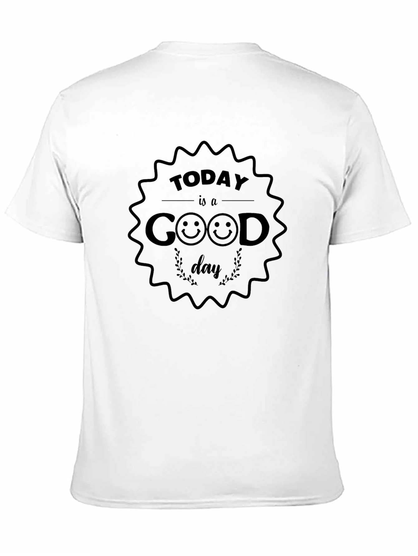 Today is a Good Day Graphic Tee - Black