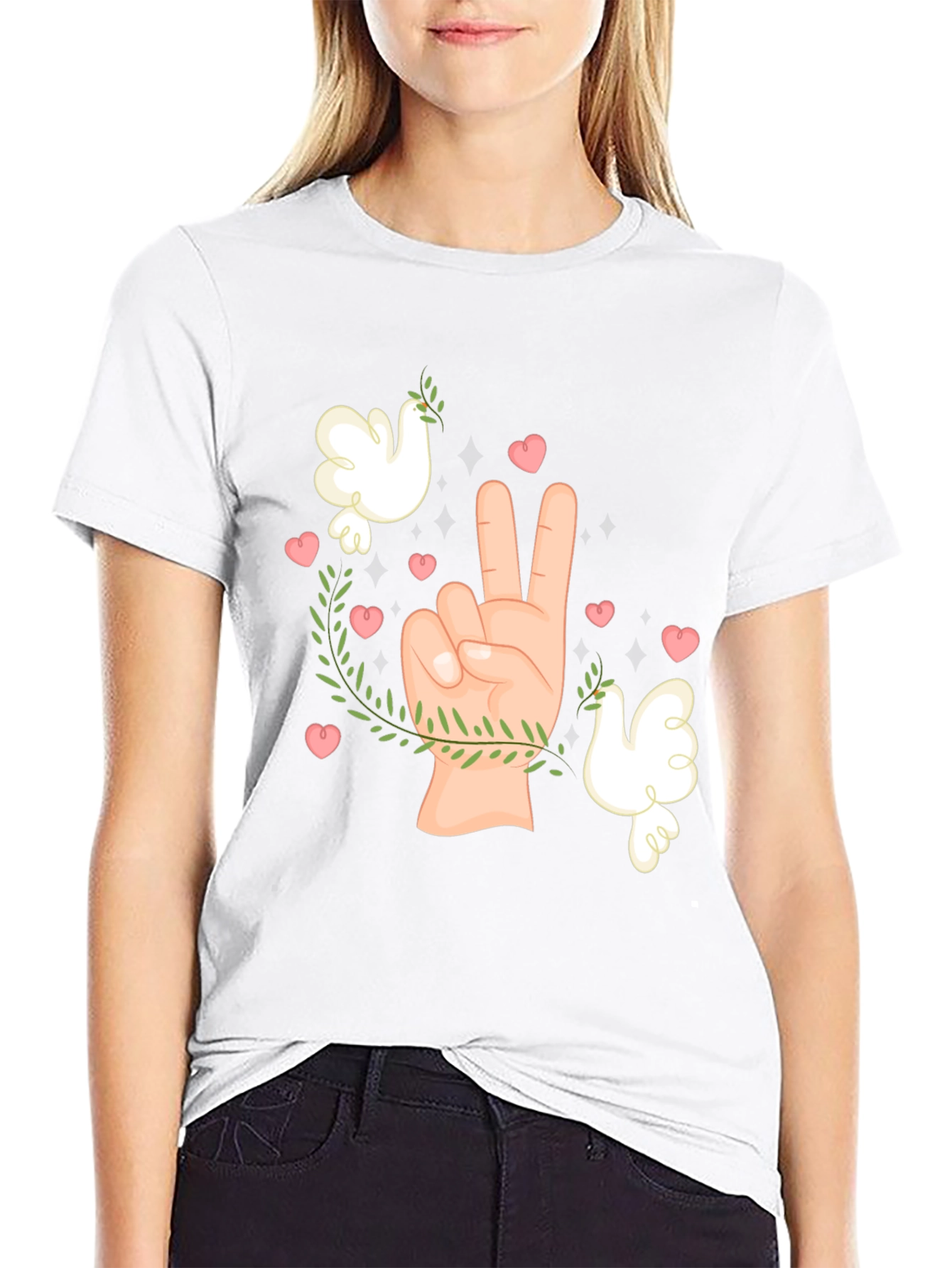 Peace & Love Dove T-Shirt