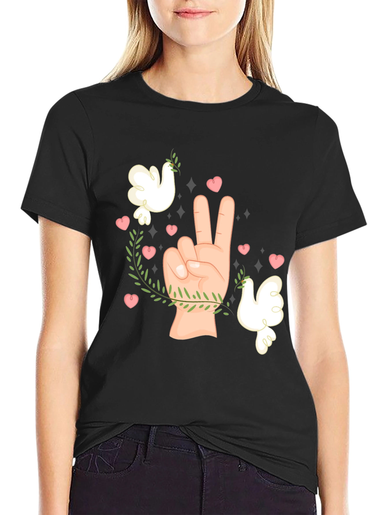 Peace & Love Dove T-Shirt