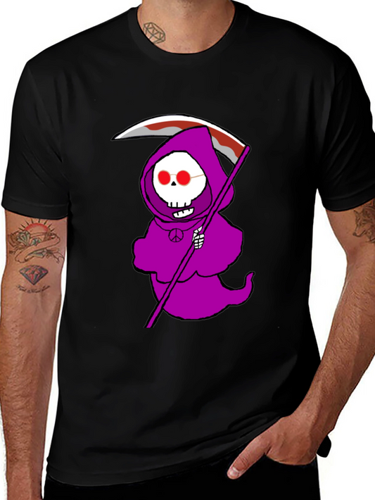 Grim Reaper Peace Sign T-Shirt