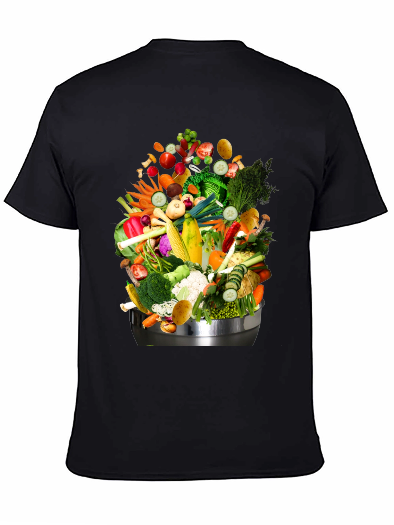 Vegetable Medley Graphic Tee - Fresh & Fun!