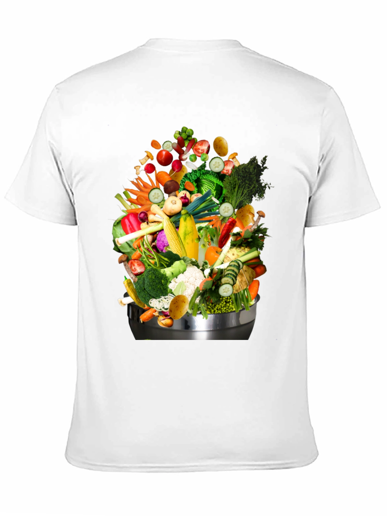 Vegetable Medley Graphic Tee - Fresh & Fun!