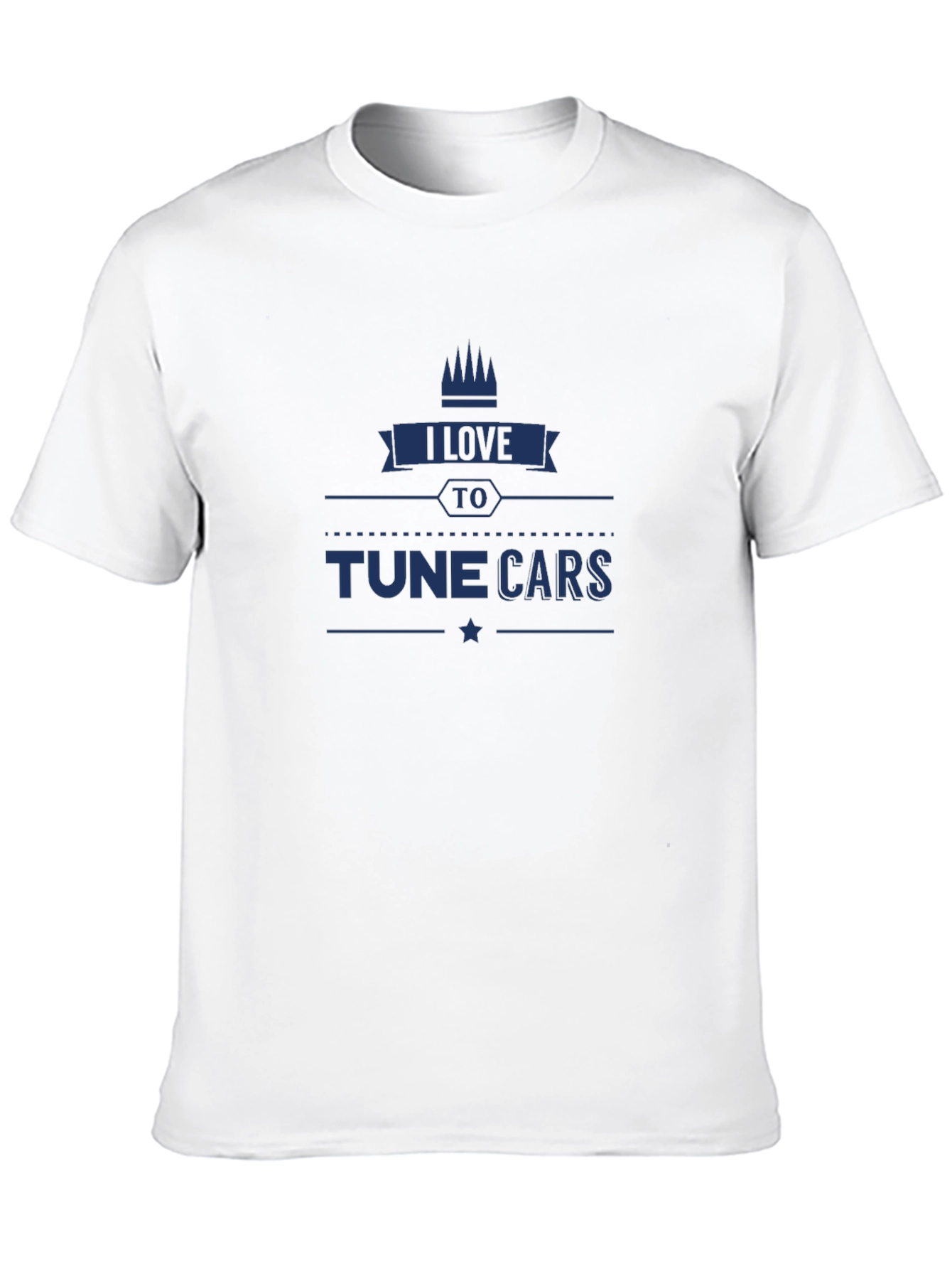 I Love to Tune Cars T-Shirt - Black