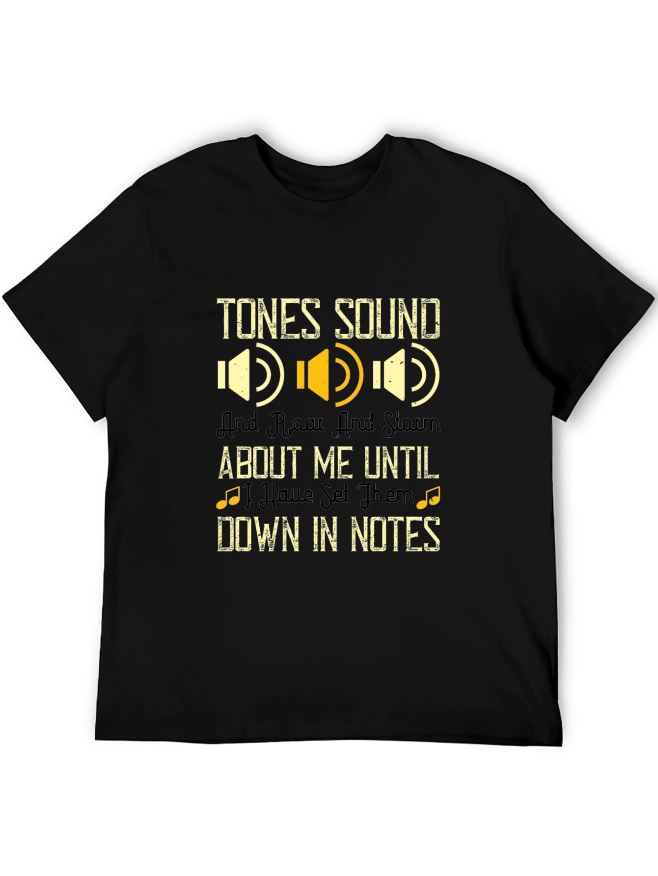 Tones Sound Graphic Tee - Musician T-Shirt