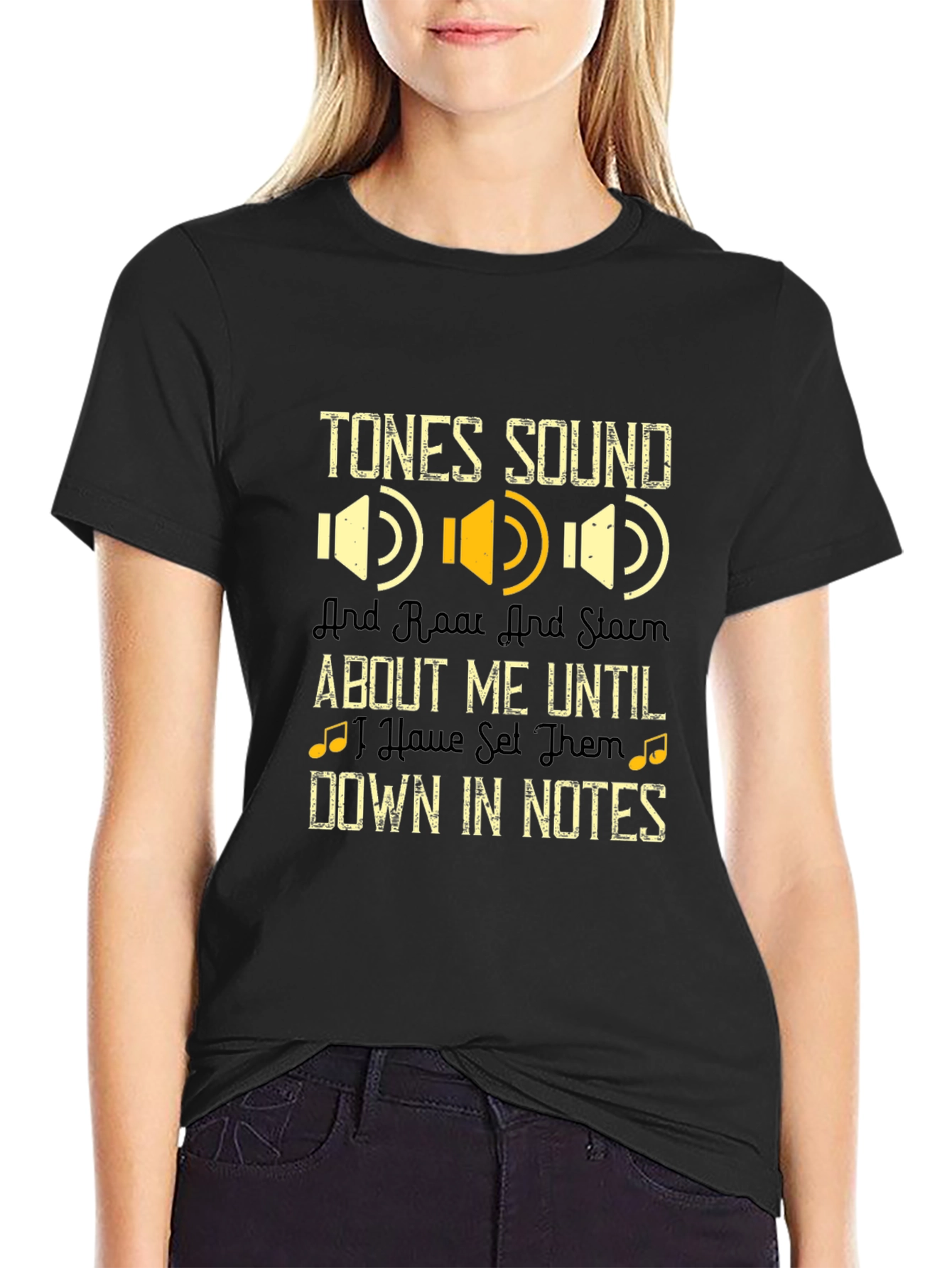 Tones Sound Graphic Tee - Musician T-Shirt