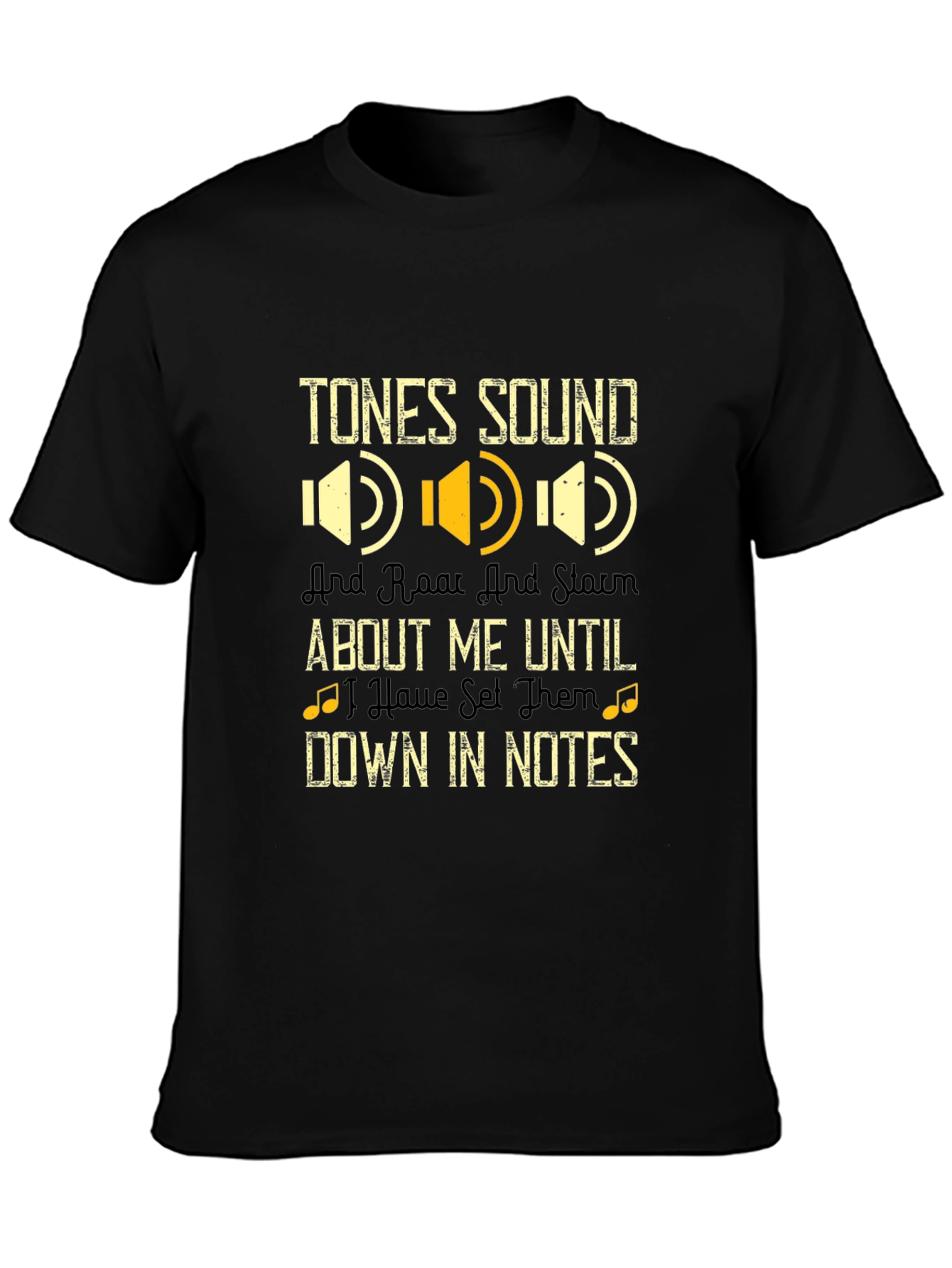 Tones Sound Graphic Tee - Musician T-Shirt