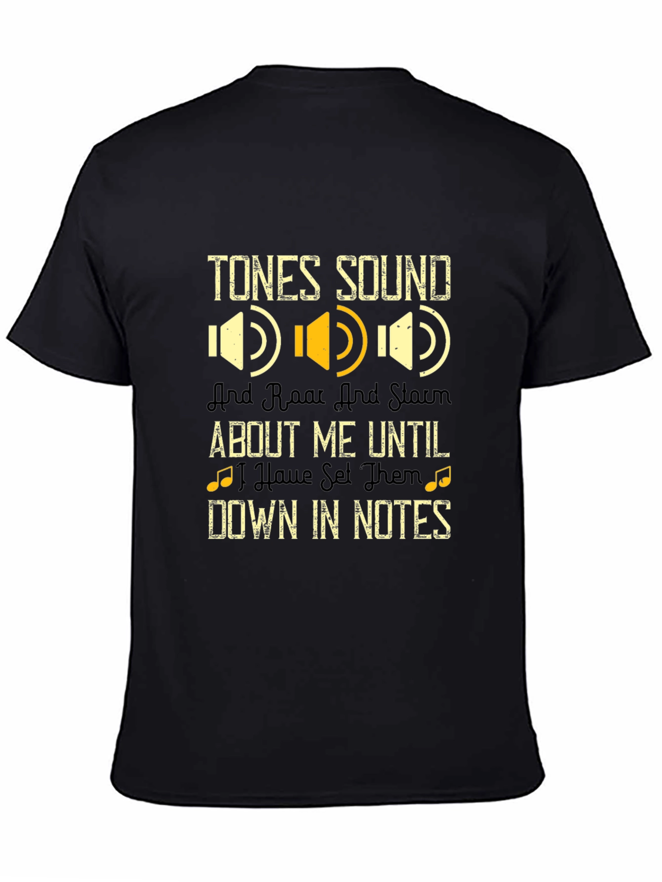Tones Sound Graphic Tee - Musician T-Shirt