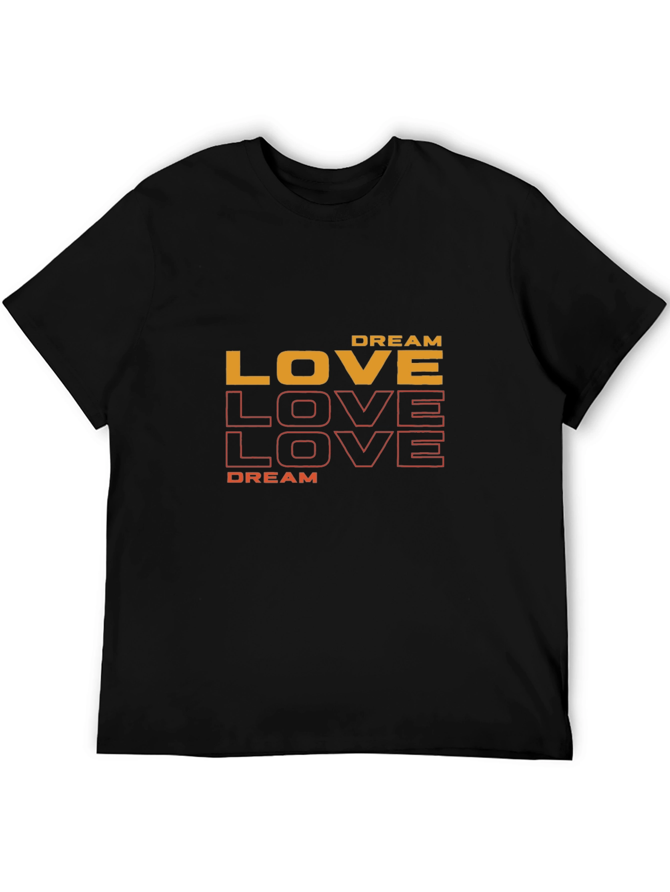 Dream Love Graphic Tee - Stylish Everyday Comfort