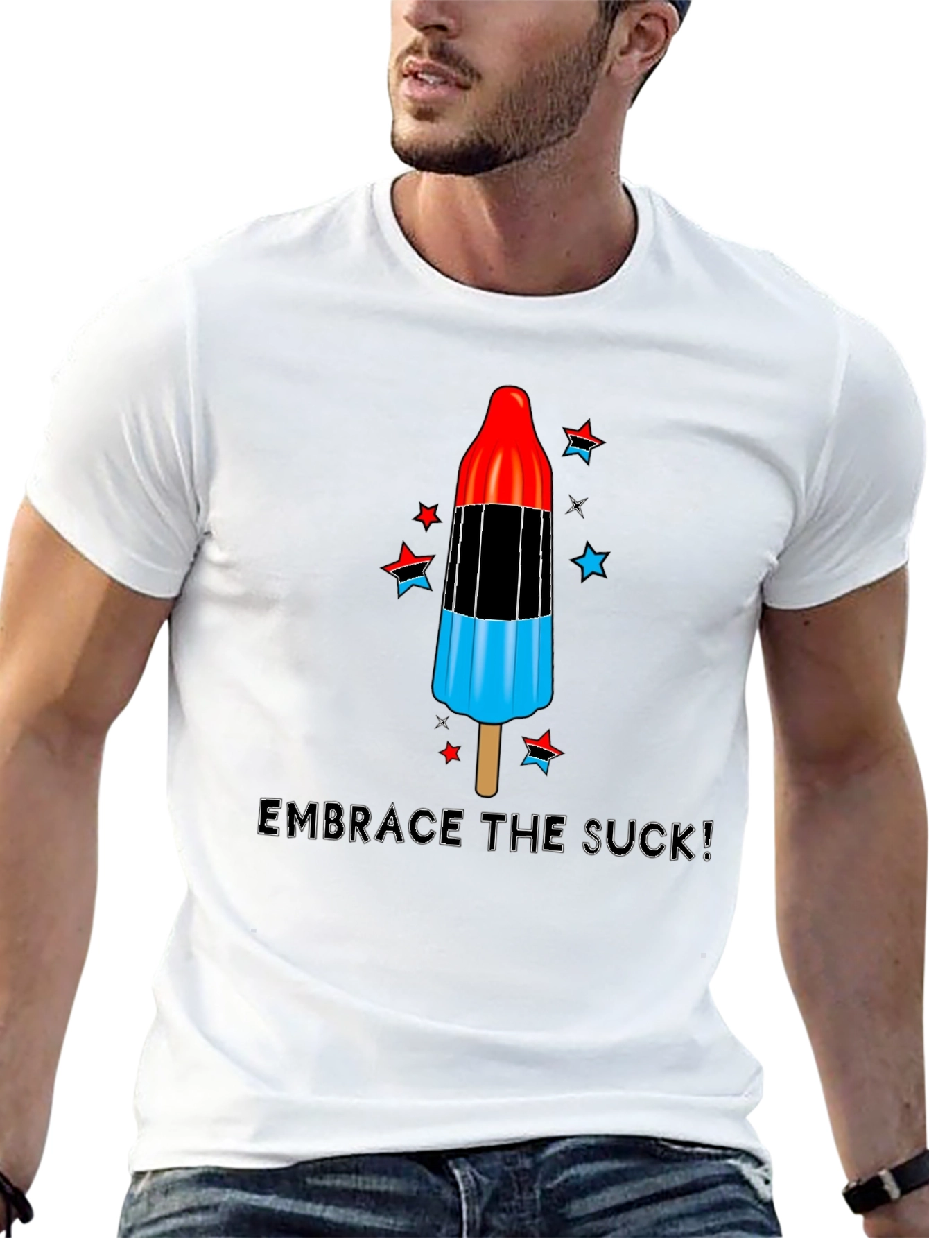 Embrace The Suck Patriotic Popsicle T-Shirt