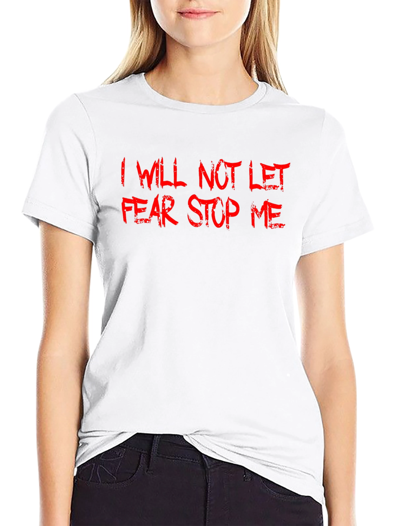 Fearless Motivational Graphic T-Shirt