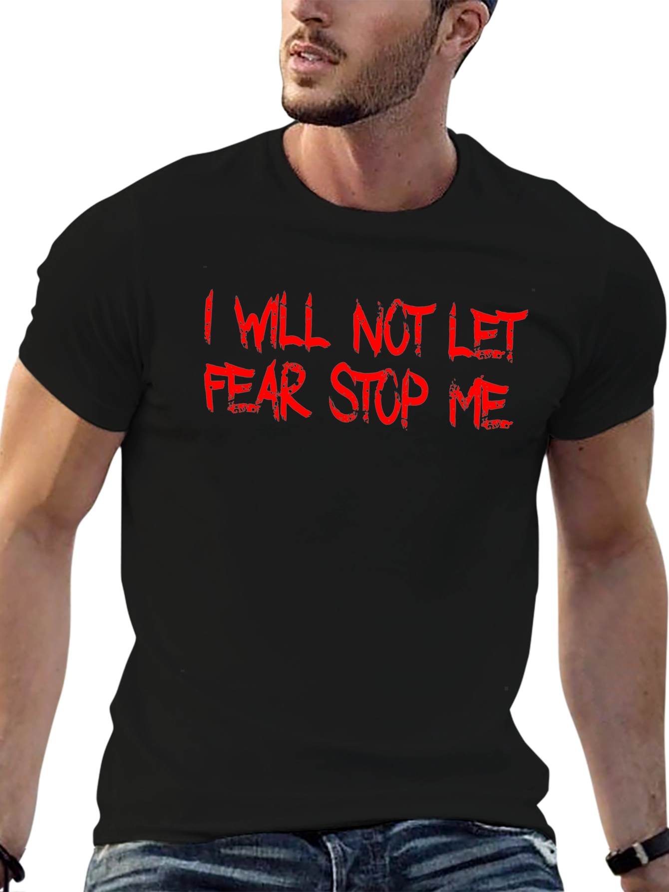 Fearless Motivational Graphic T-Shirt