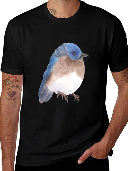 Bluebird Graphic Tee - Nature Inspired T-Shirt