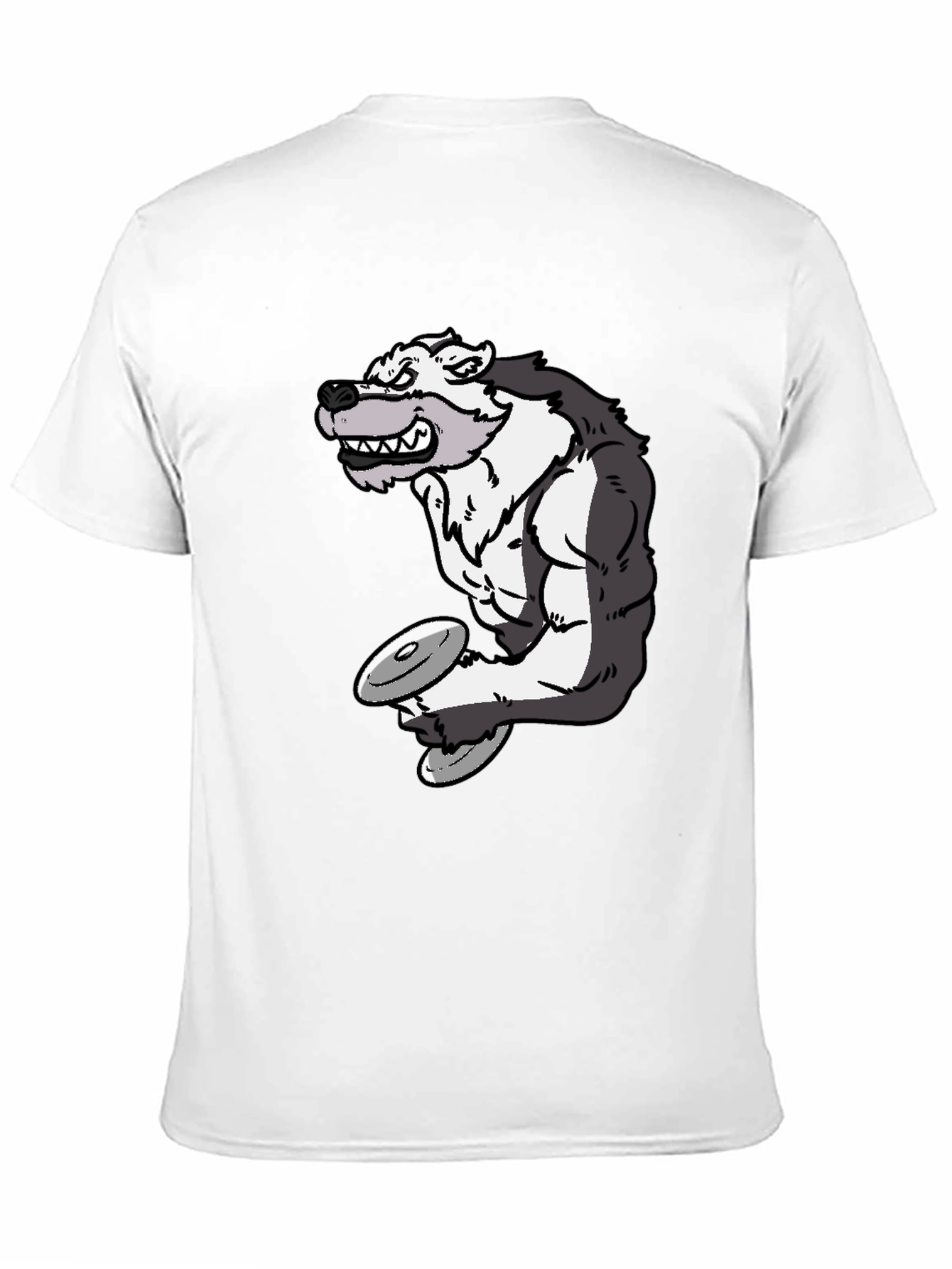 Wolf Gym Black T-Shirt