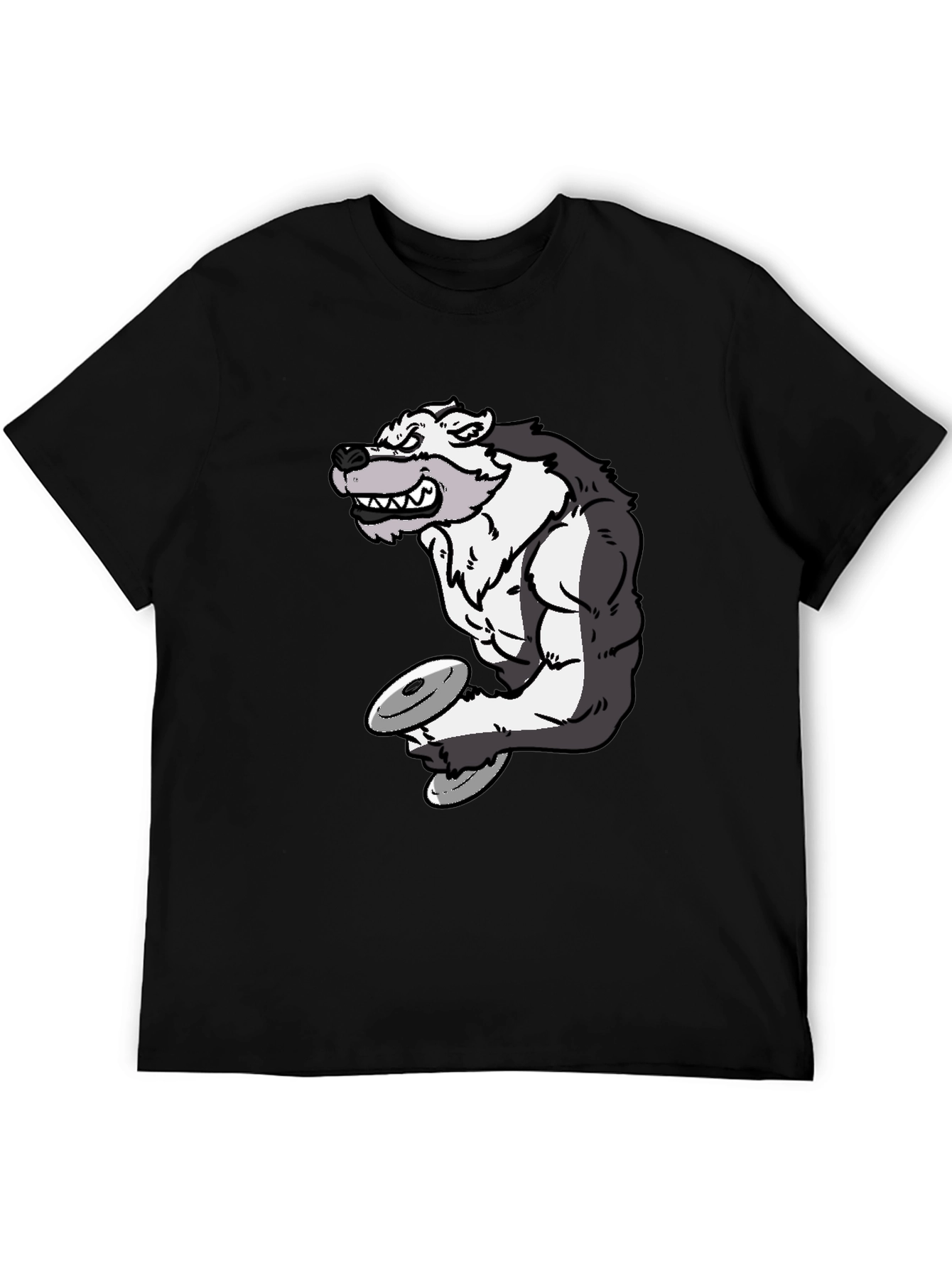 Wolf Gym Black T-Shirt