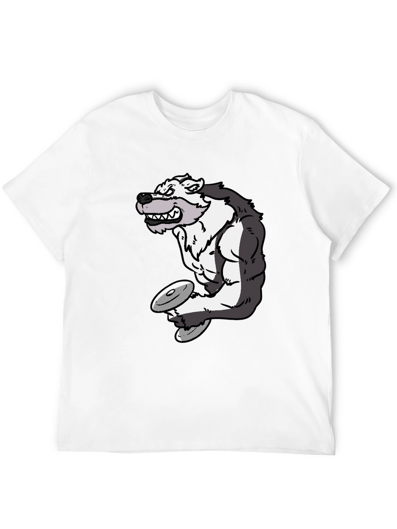 Wolf Gym Black T-Shirt
