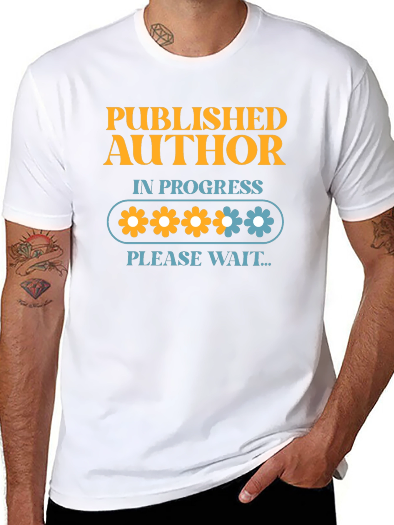 Published Author In Progress Novelty T-Shirt
