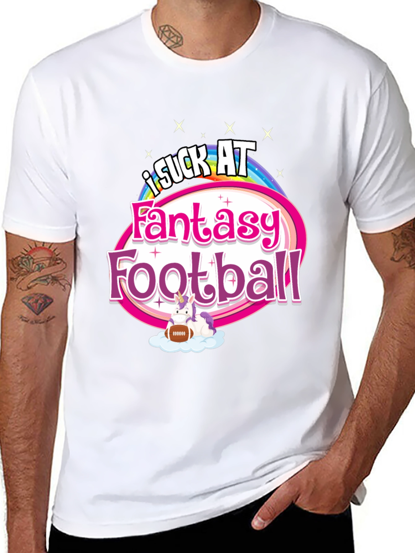 I Suck at Fantasy Football T-Shirt