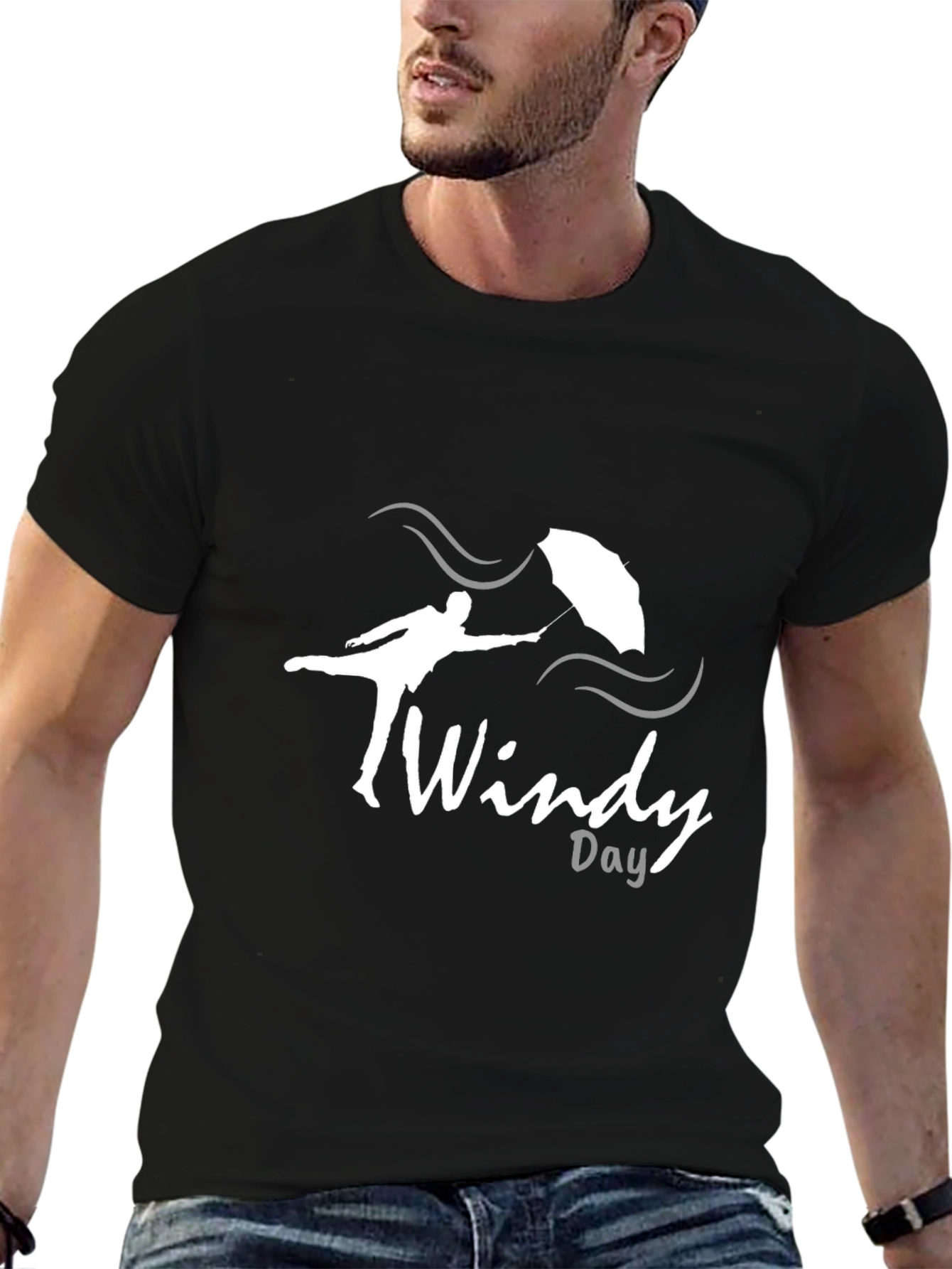 Windy Day Graphic T-Shirt