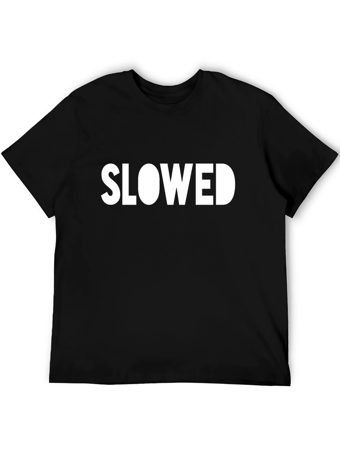 Slowed Graphic T-Shirt - Black