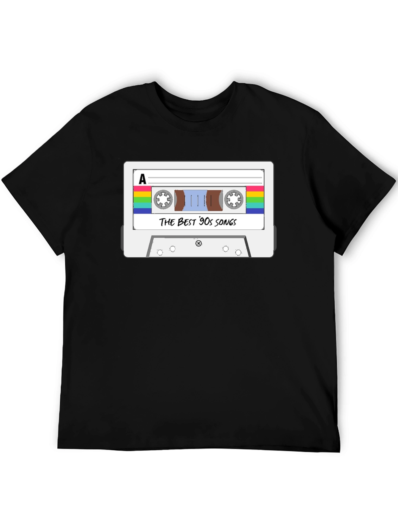 The Best 90s Songs Cassette Tape Graphic T-Shirt