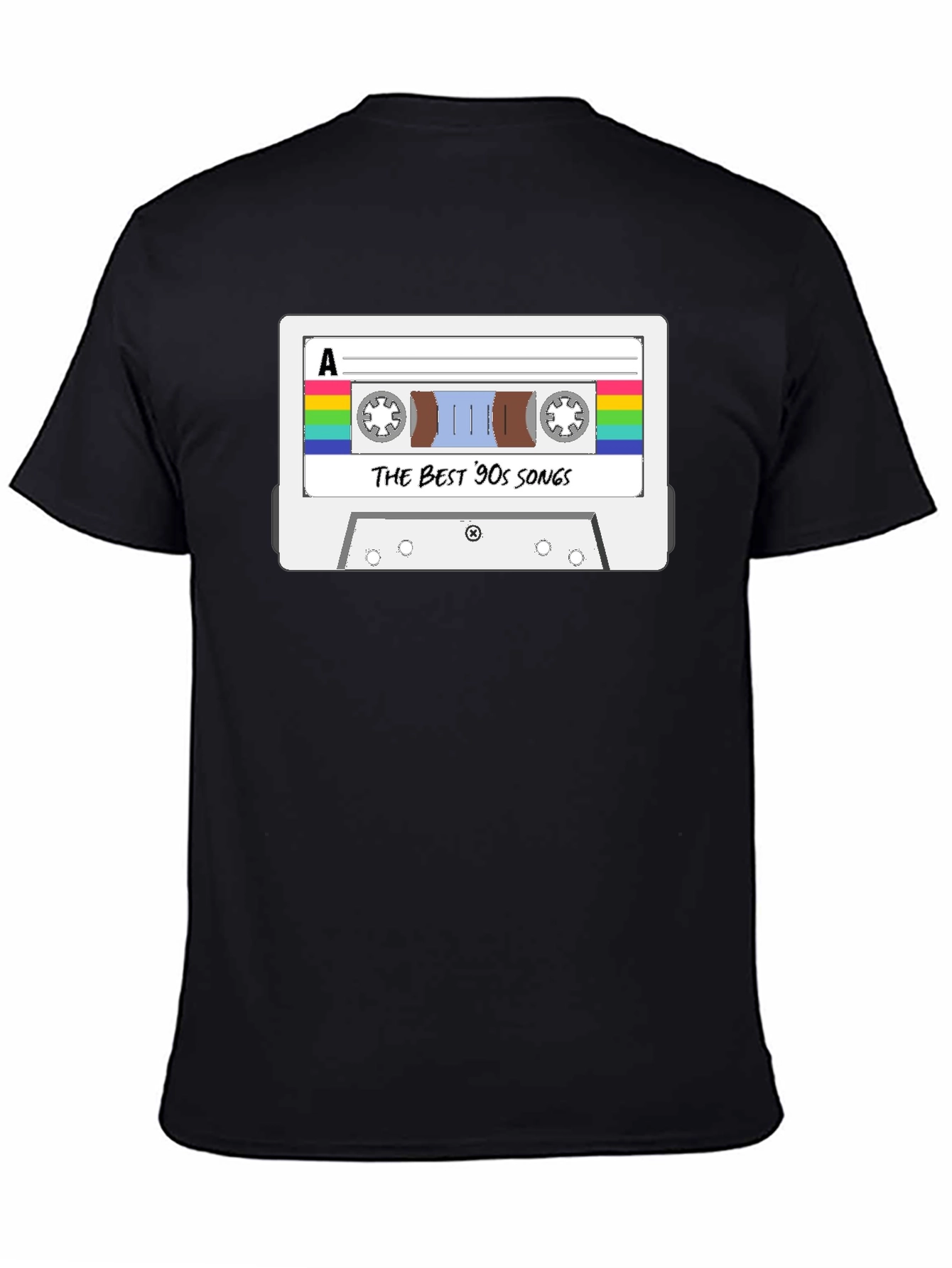 The Best 90s Songs Cassette Tape Graphic T-Shirt