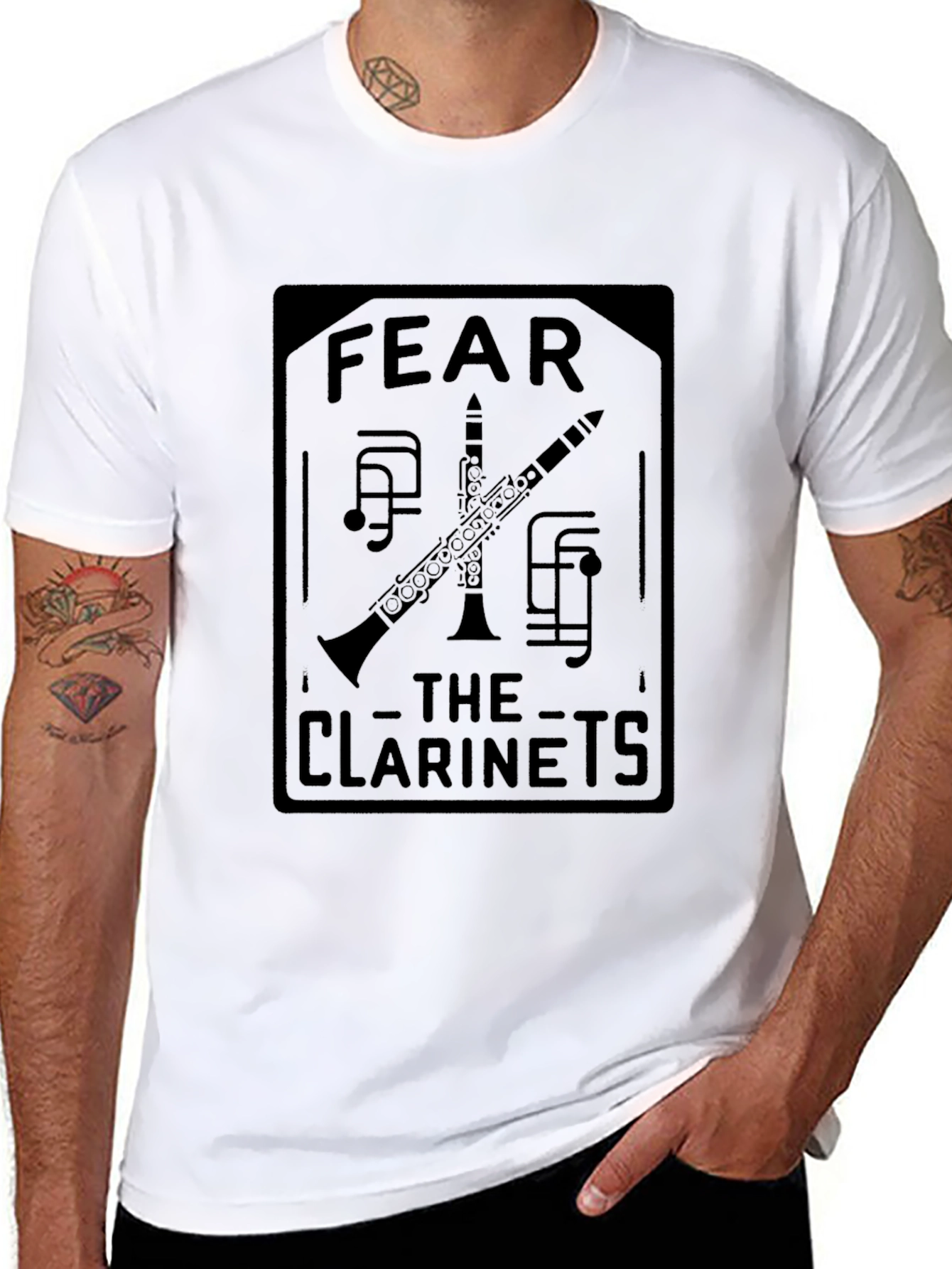 Fear the Clarinets Graphic T-Shirt