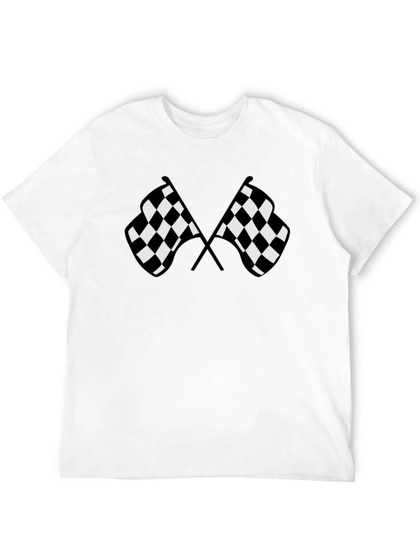 Checkered Flag Graphic Tee