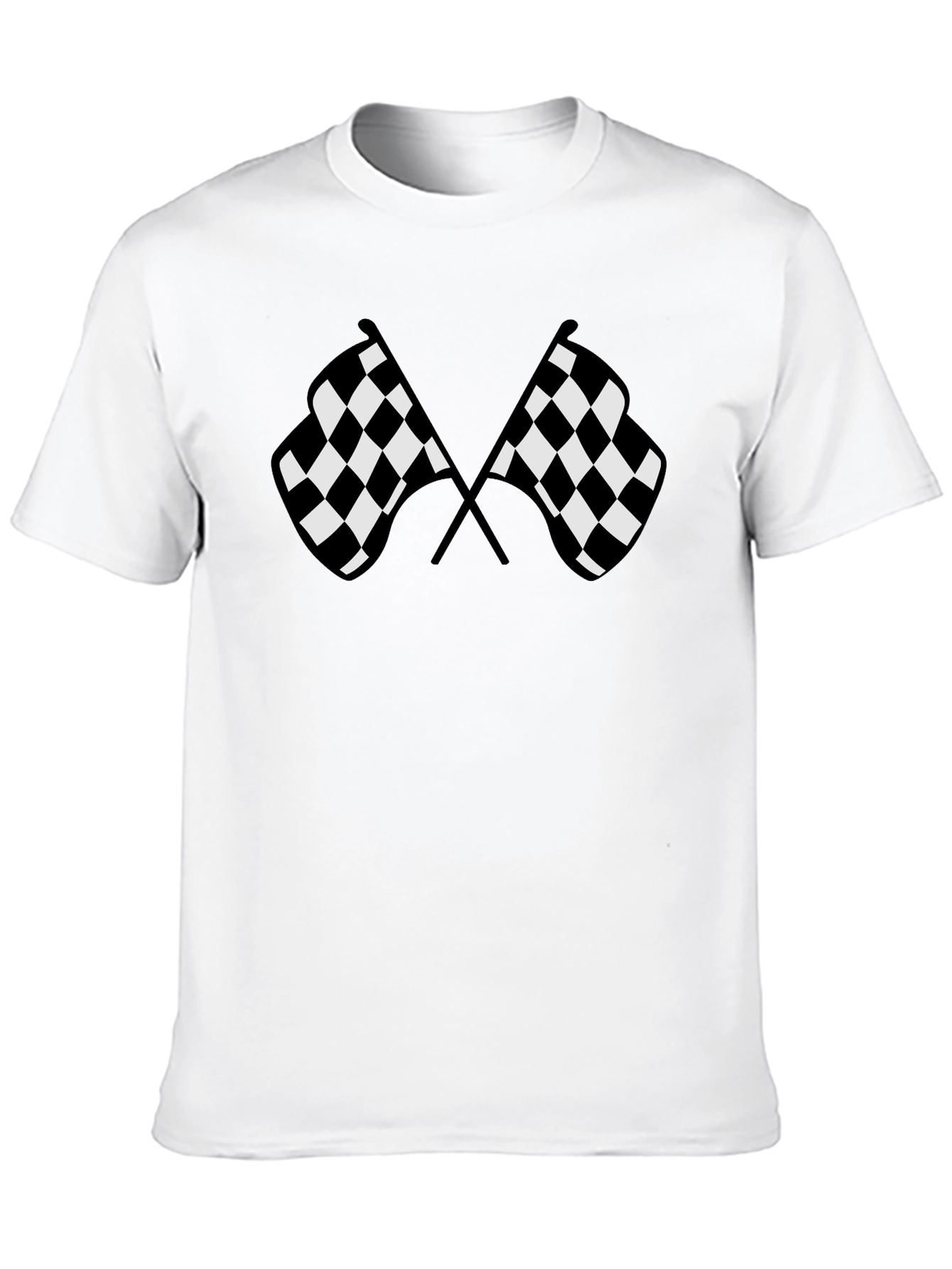 Checkered Flag Graphic Tee