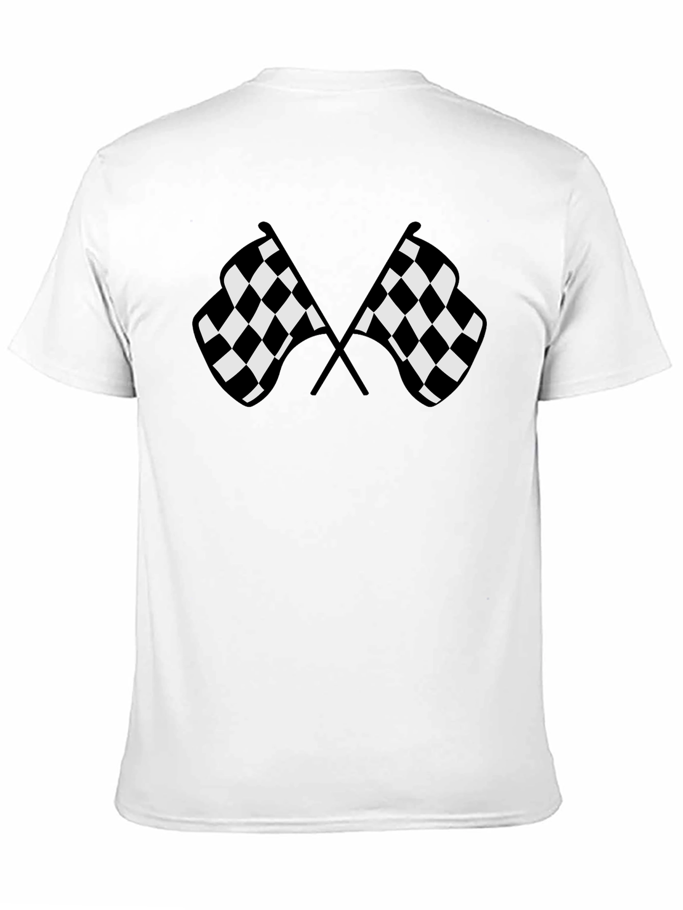 Checkered Flag Graphic Tee