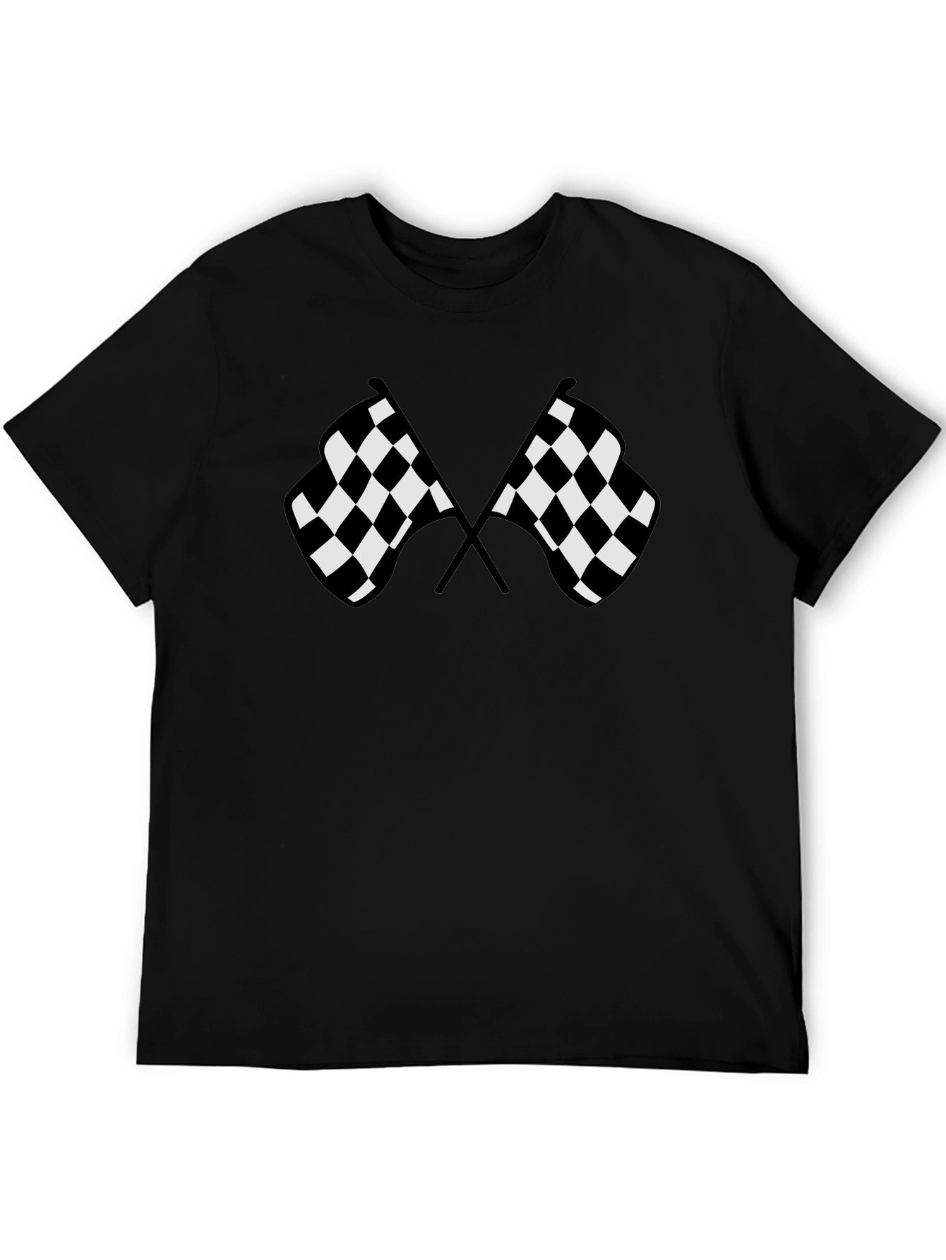Checkered Flag Graphic Tee