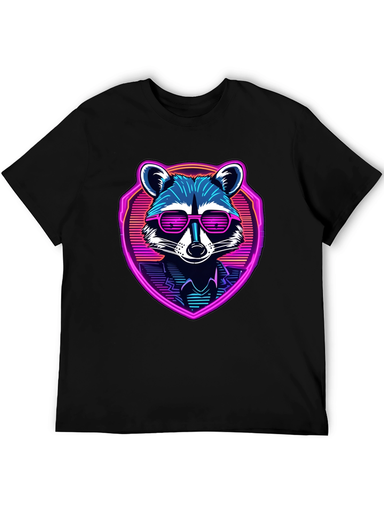 Retro Raccoon Graphic Tee