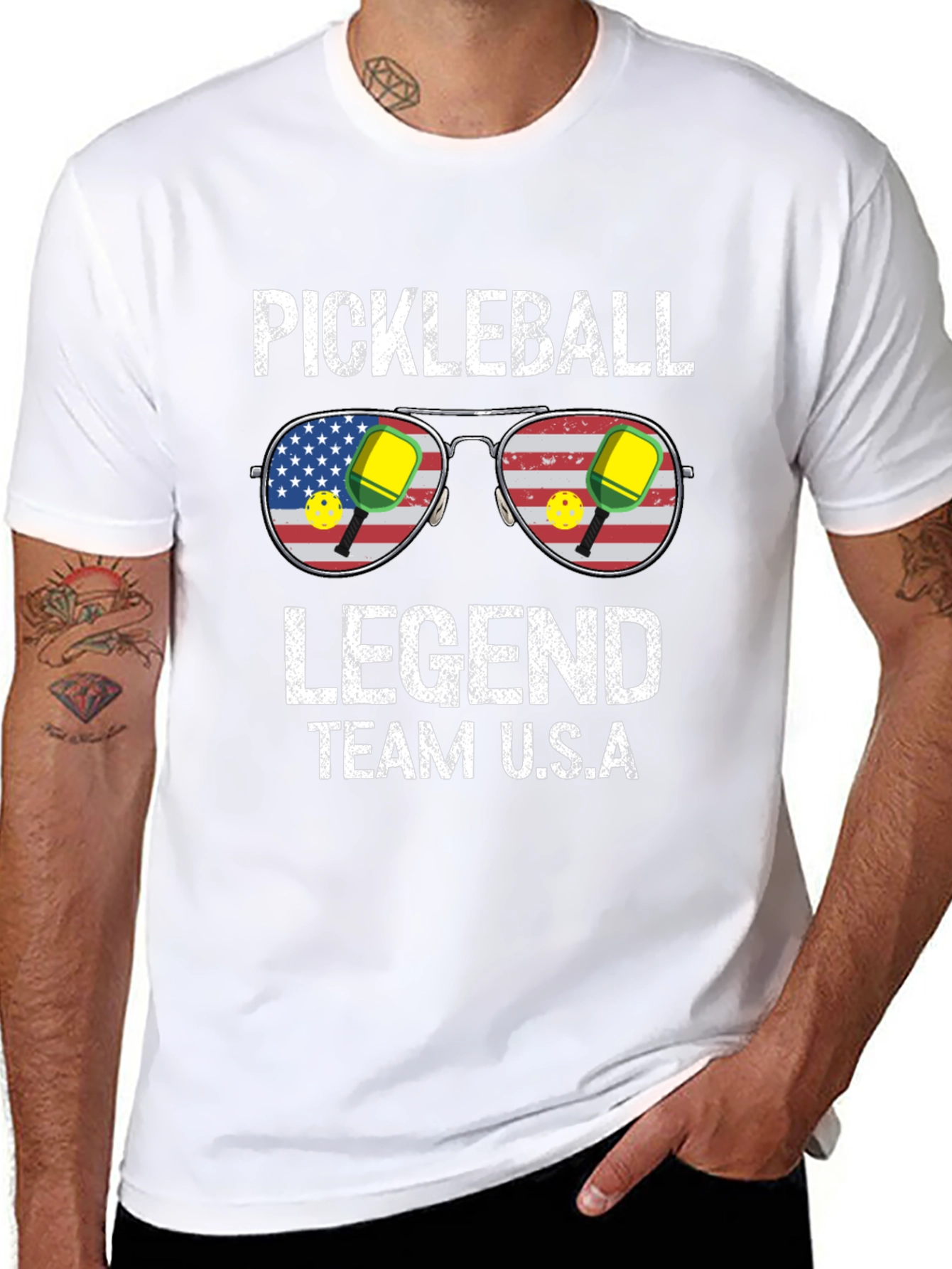 Pickleball Legend T-Shirt - USA Team Design