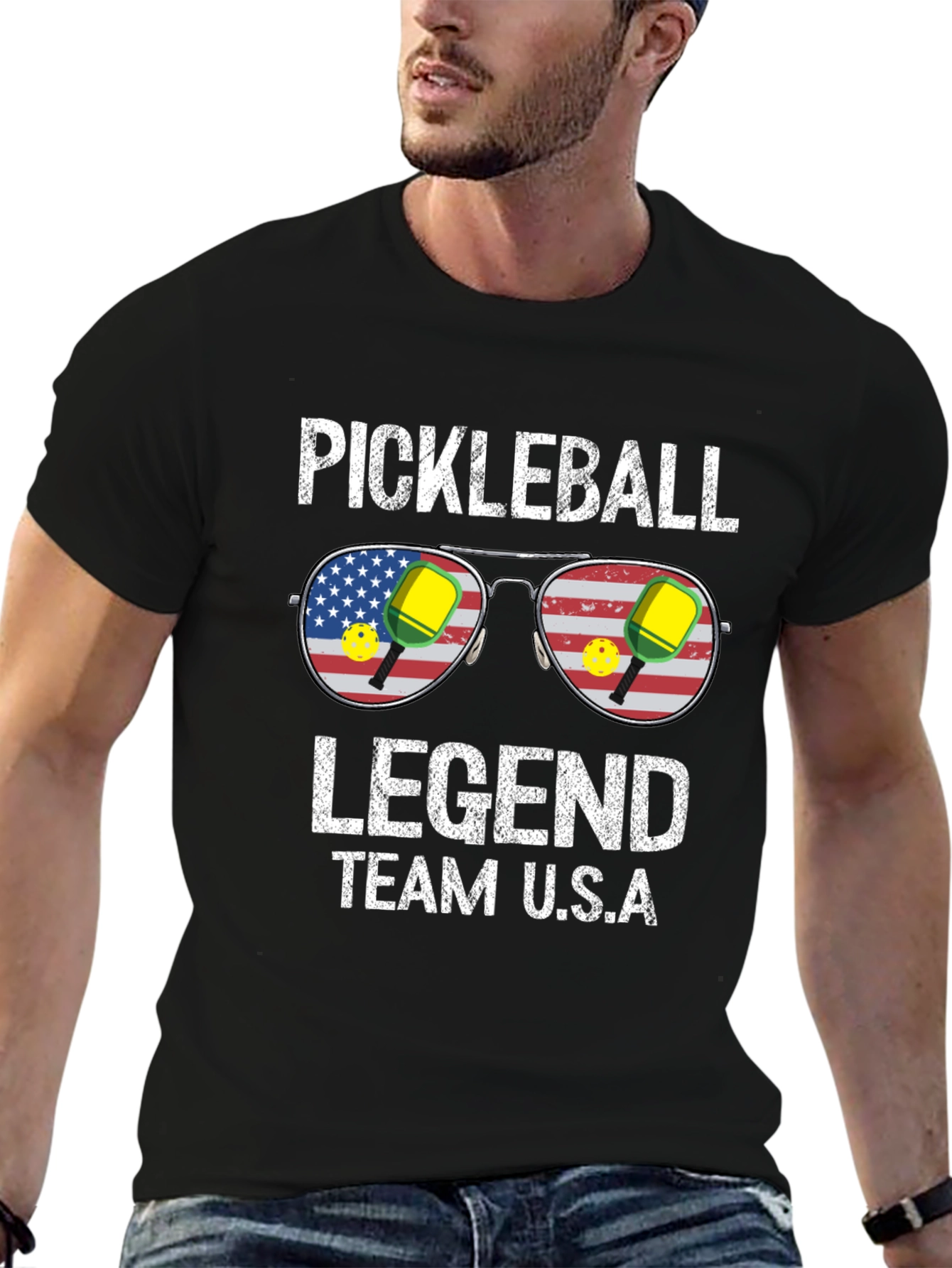Pickleball Legend T-Shirt - USA Team Design