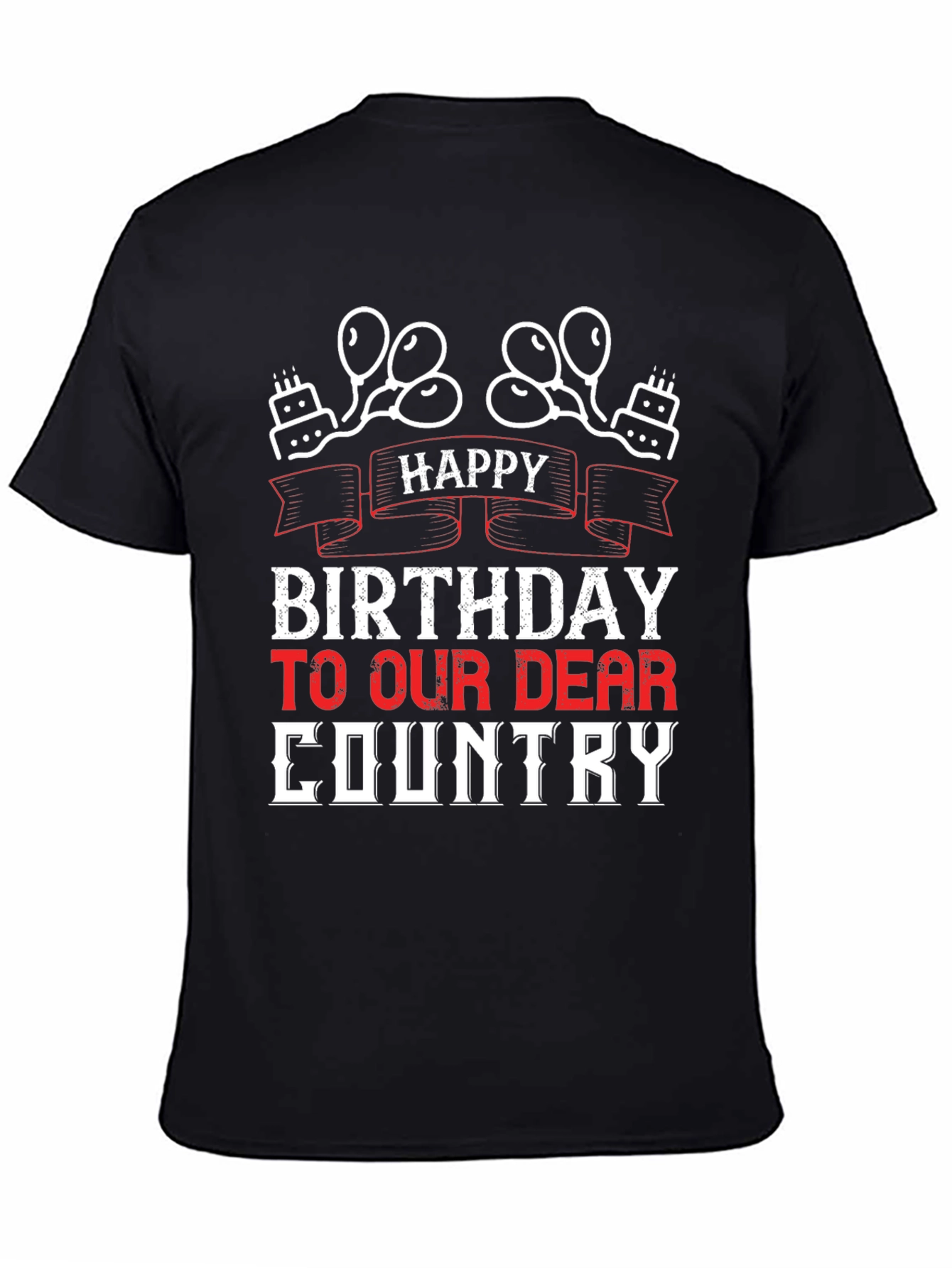 Happy Birthday Country Graphic Tee