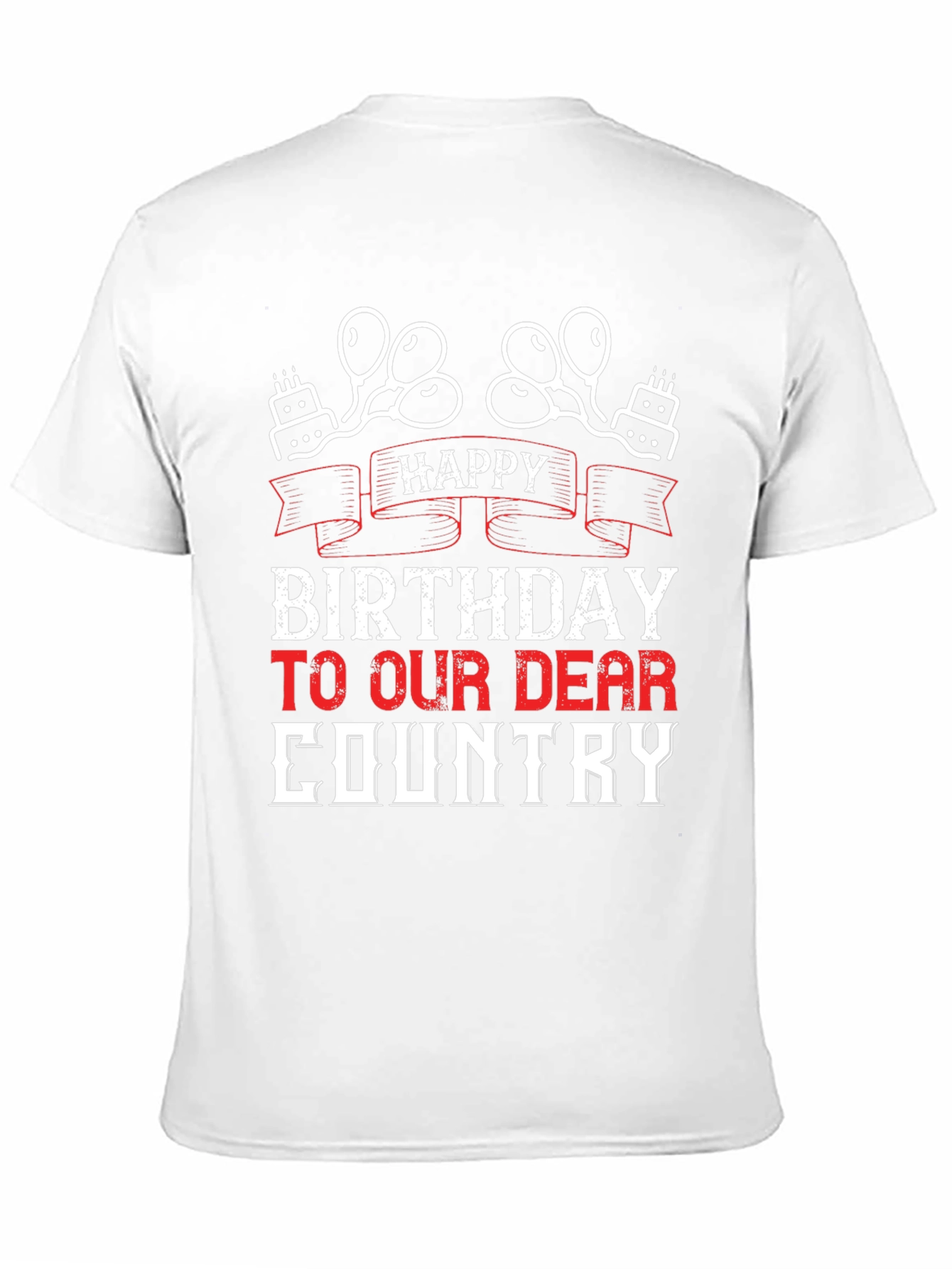 Happy Birthday Country Graphic Tee