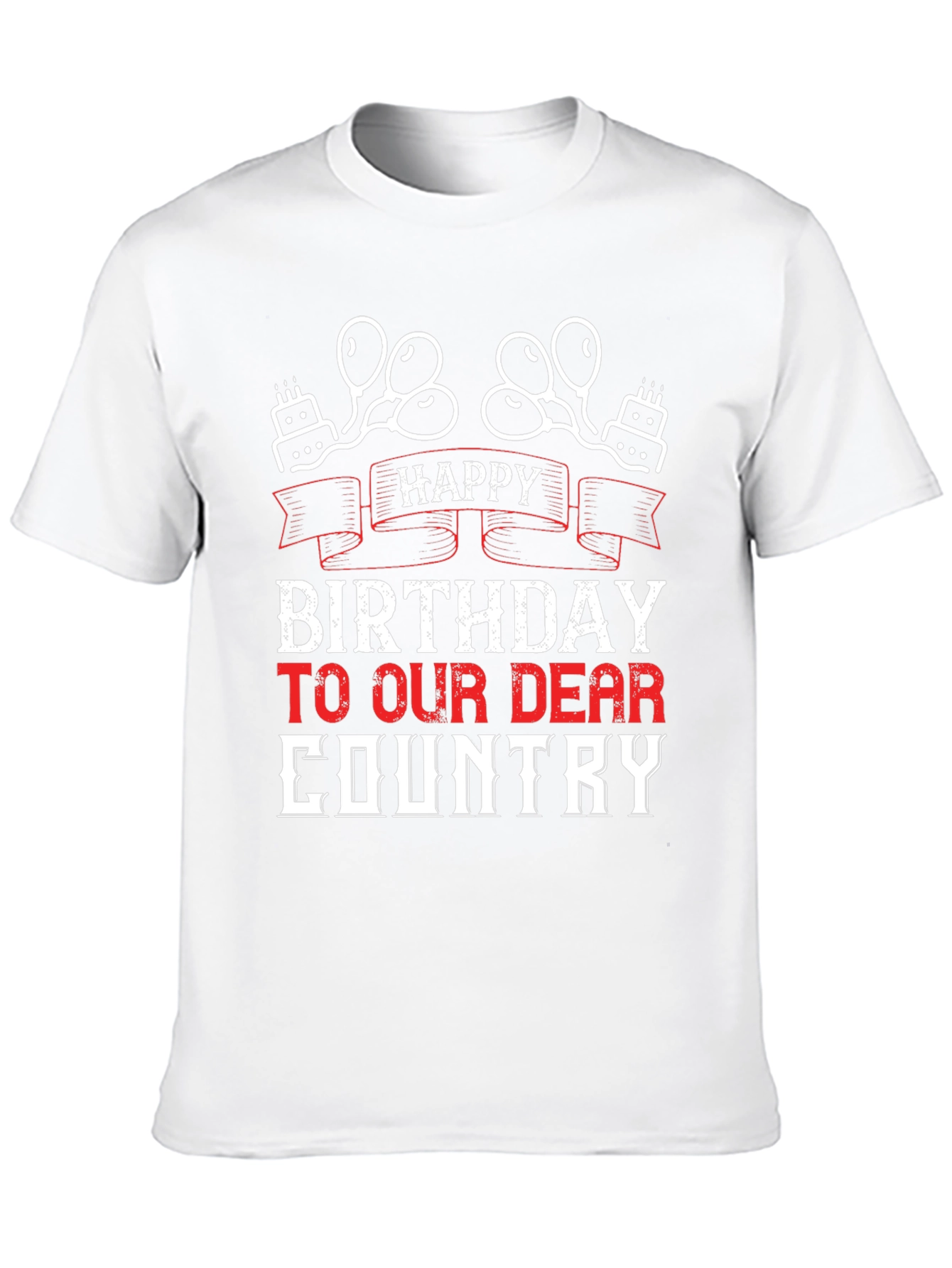 Happy Birthday Country Graphic Tee