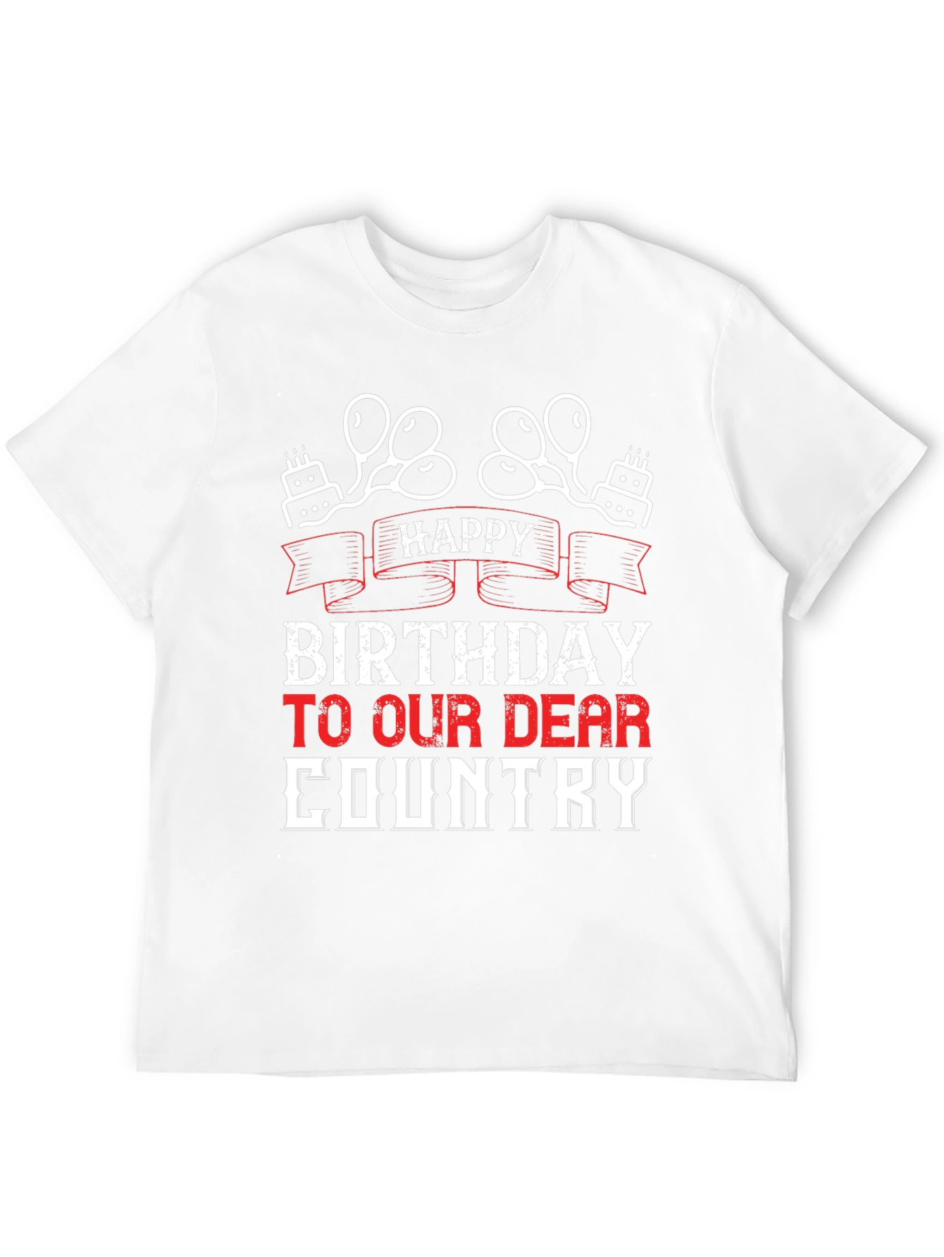 Happy Birthday Country Graphic Tee