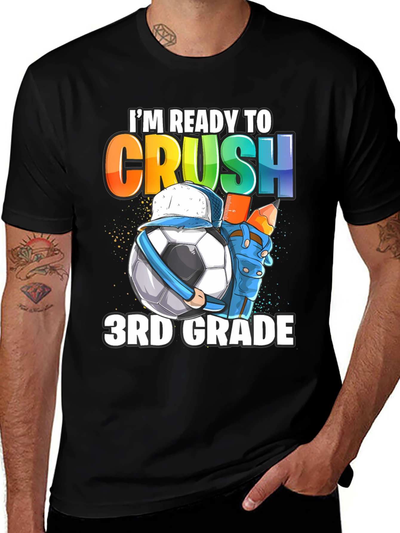 Ready to Crush 3rd Grade Soccer T-Shirt