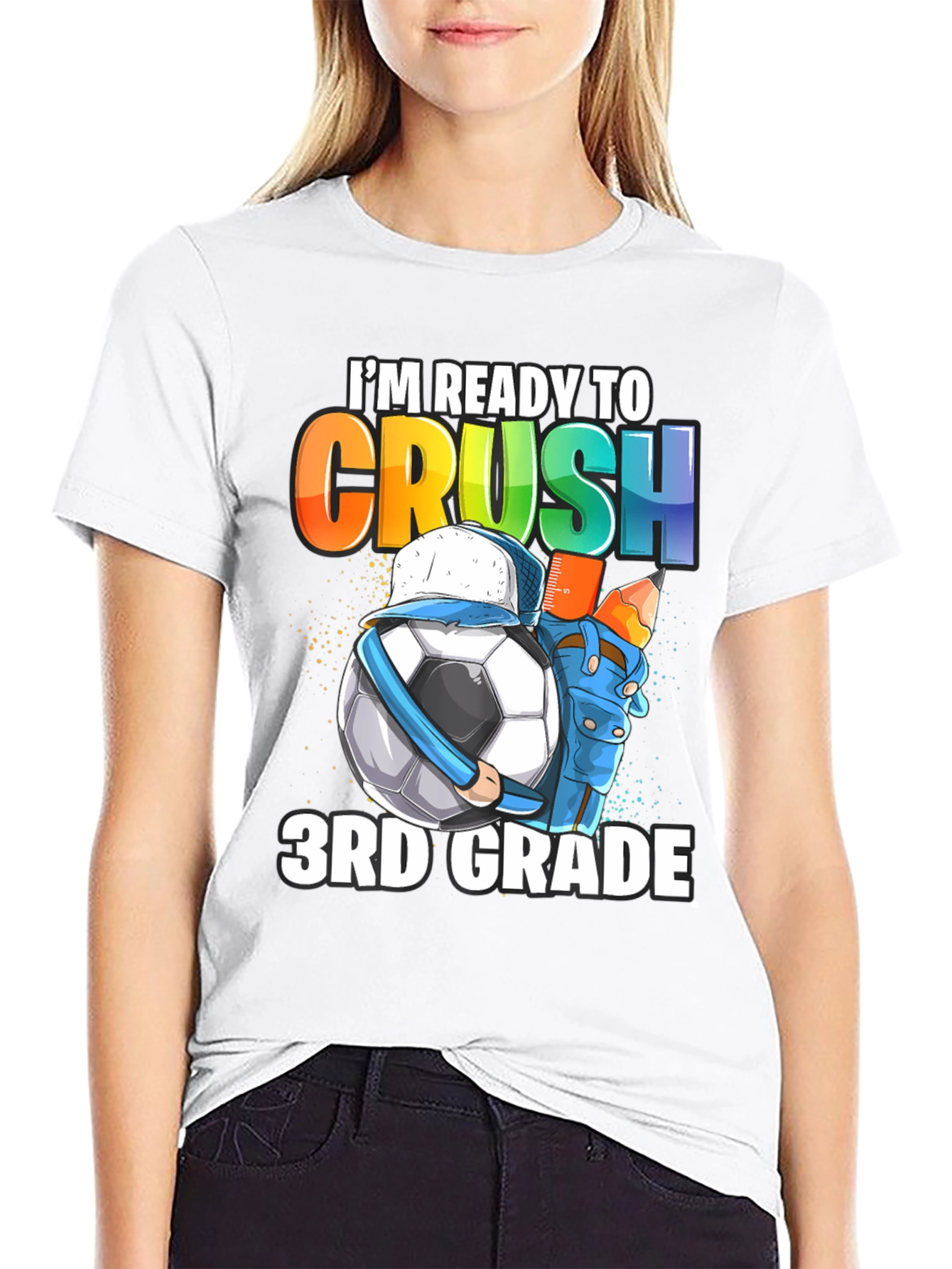 Ready to Crush 3rd Grade Soccer T-Shirt