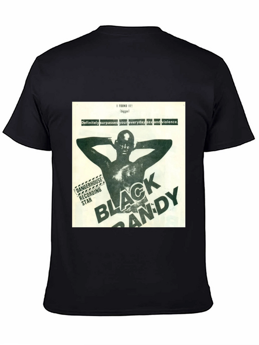 Black Andy Graphic T-Shirt - Dangerhouse Recording Star