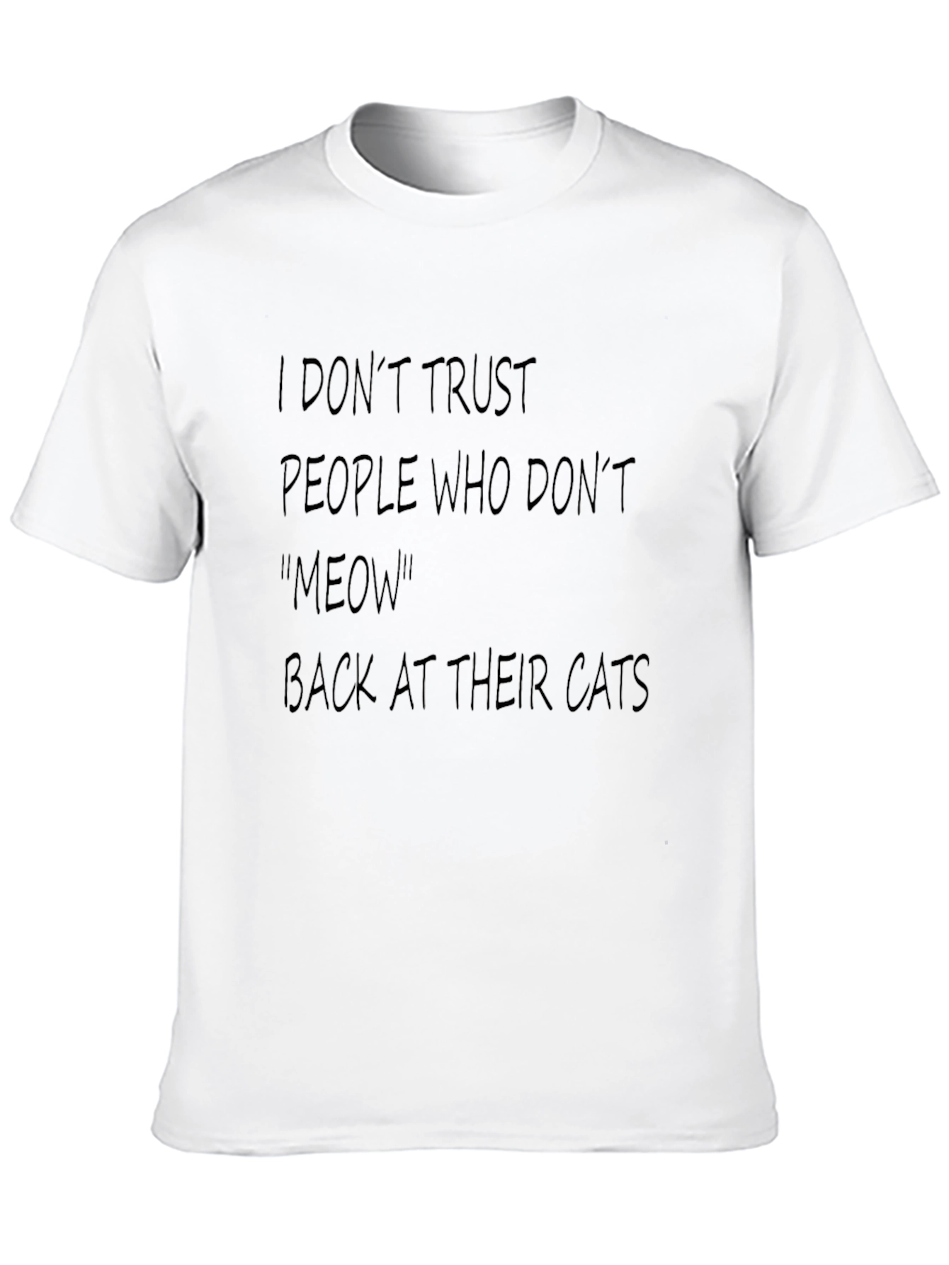 Funny Cat Lover T-Shirt - I Meow Back