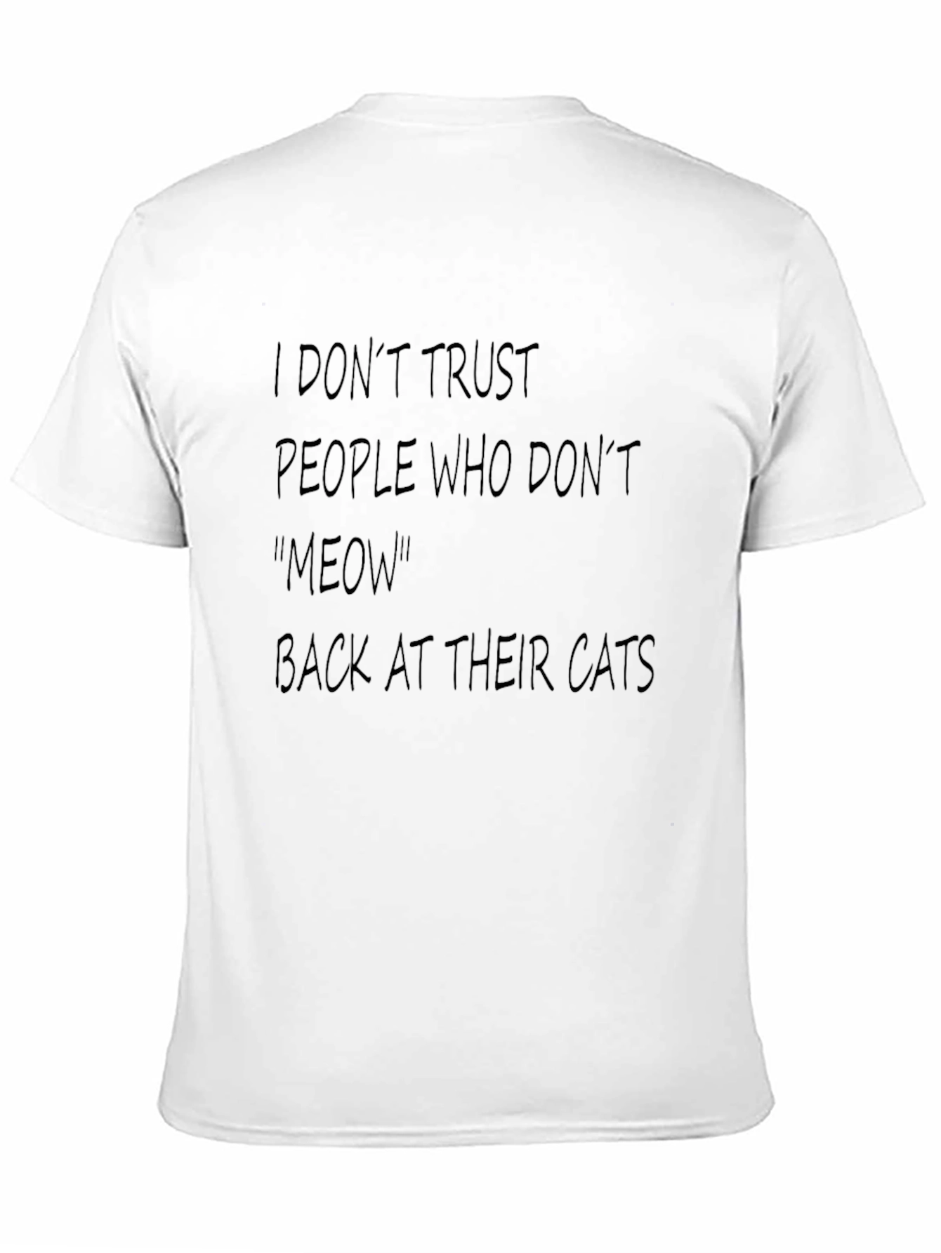 Funny Cat Lover T-Shirt - I Meow Back