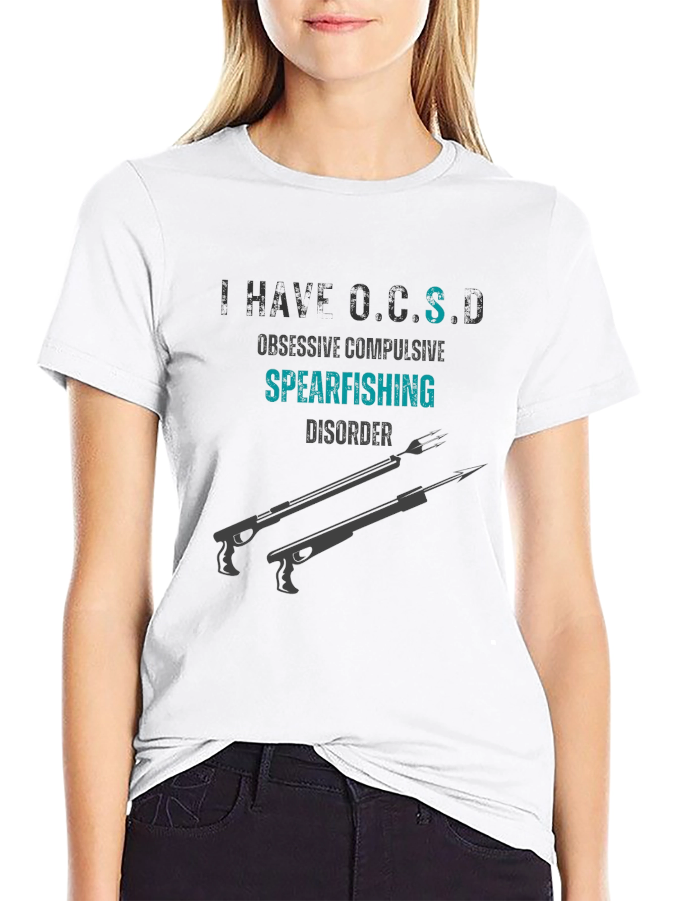 Spearfishing Obsessive Compulsive Disorder T-Shirt