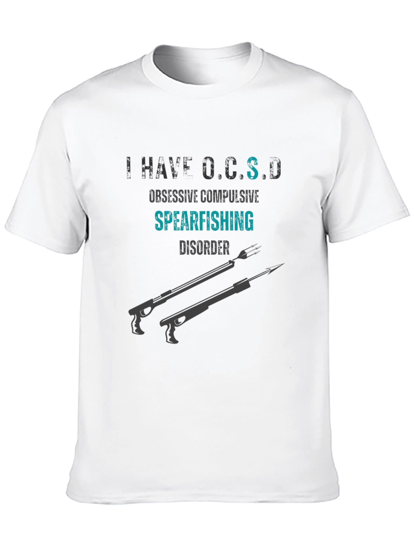 Spearfishing Obsessive Compulsive Disorder T-Shirt