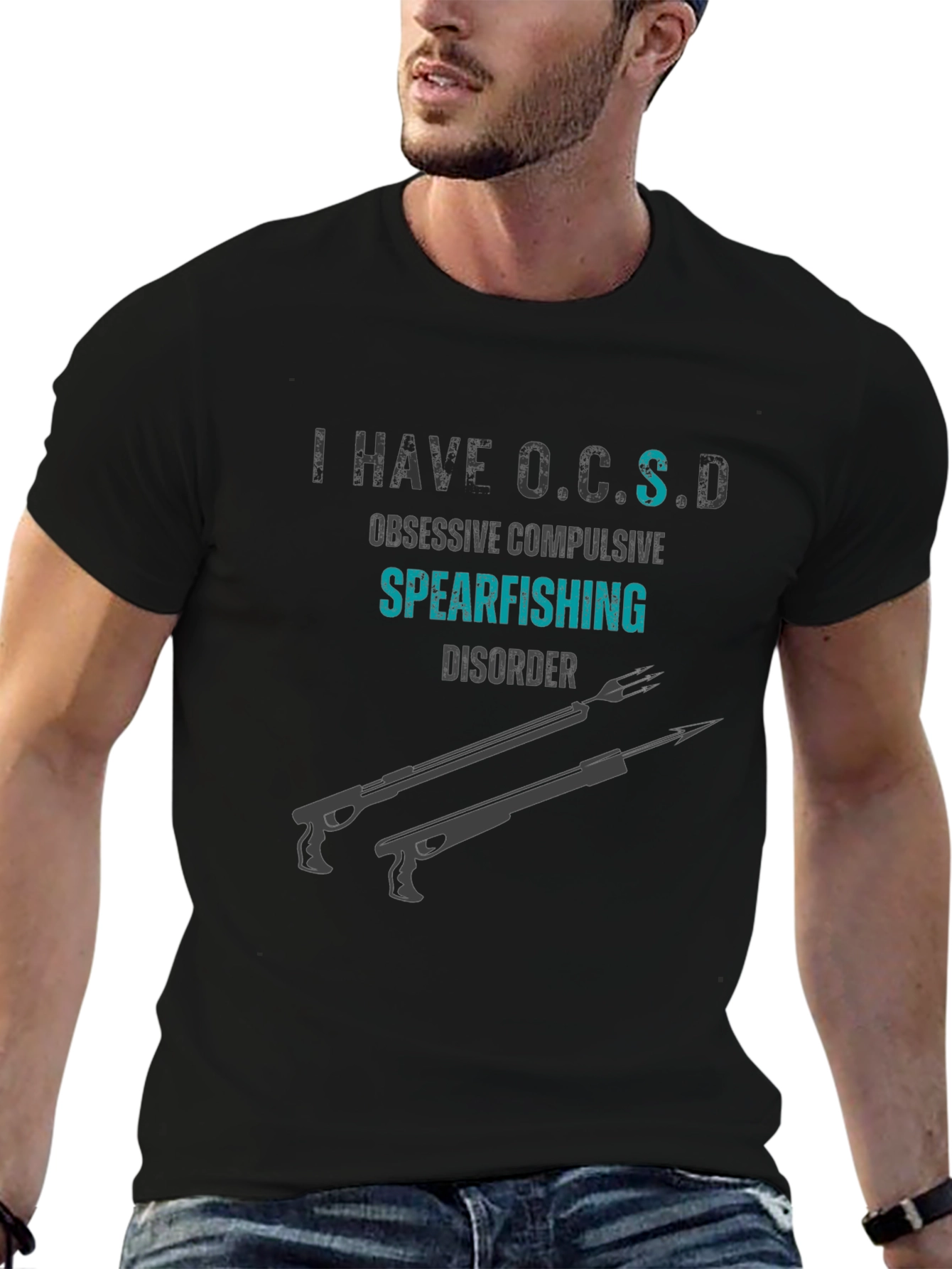 Spearfishing Obsessive Compulsive Disorder T-Shirt