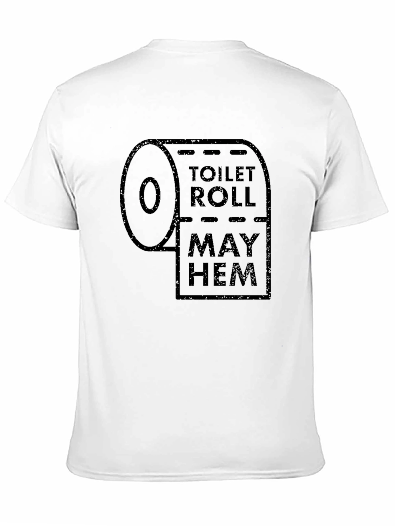 Toilet Roll Mayhem T-Shirt - Funny Graphic Tee