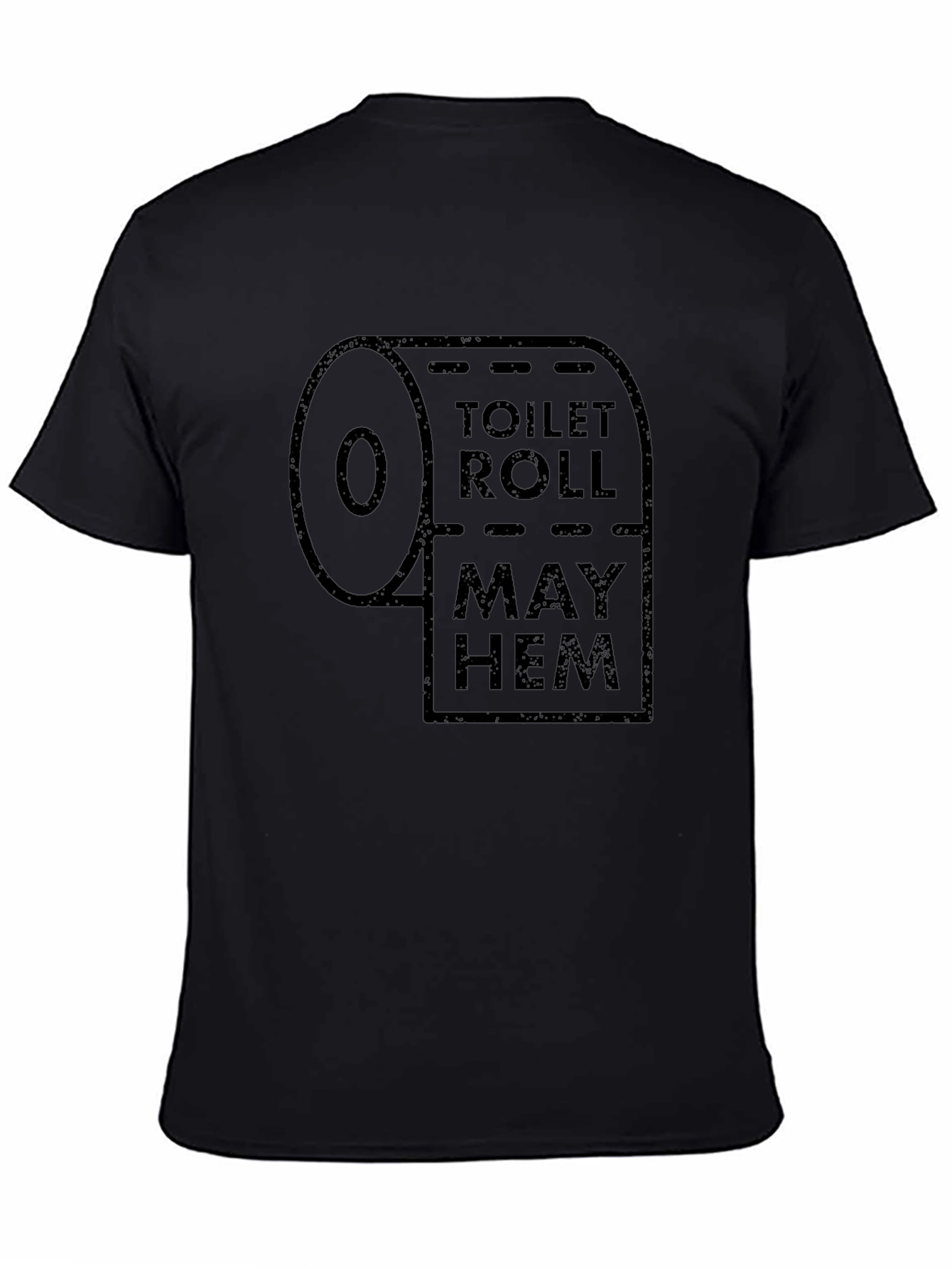 Toilet Roll Mayhem T-Shirt - Funny Graphic Tee