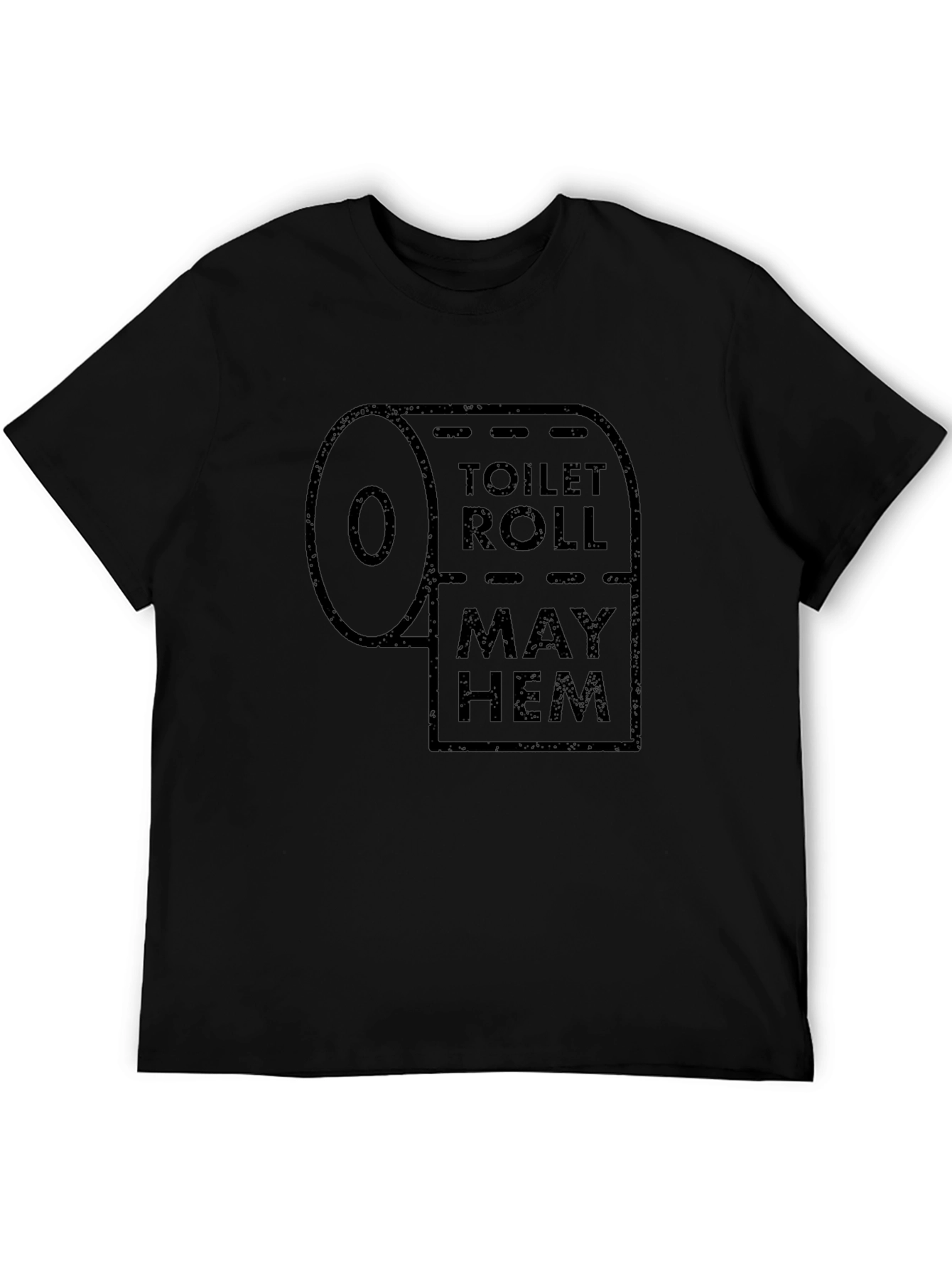 Toilet Roll Mayhem T-Shirt - Funny Graphic Tee